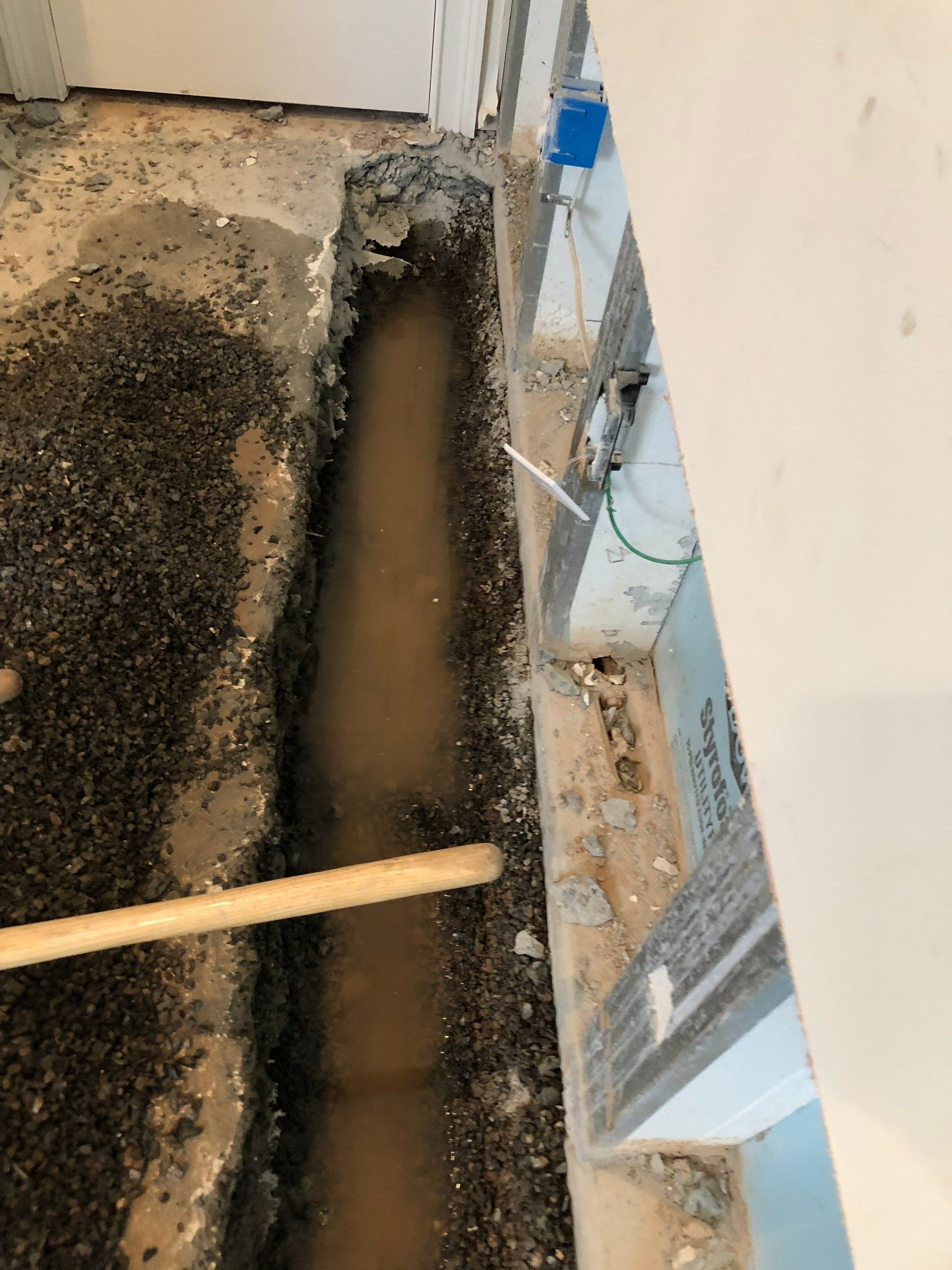 Interior French Drain Job in Summit, NJ by Pure Service Pro, LLC 
