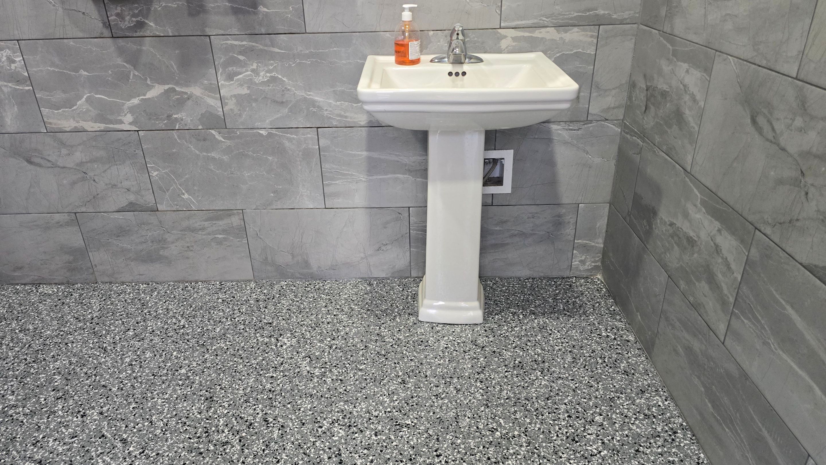 Campground Bathroom Using Wombat by Elite Floor Solutions