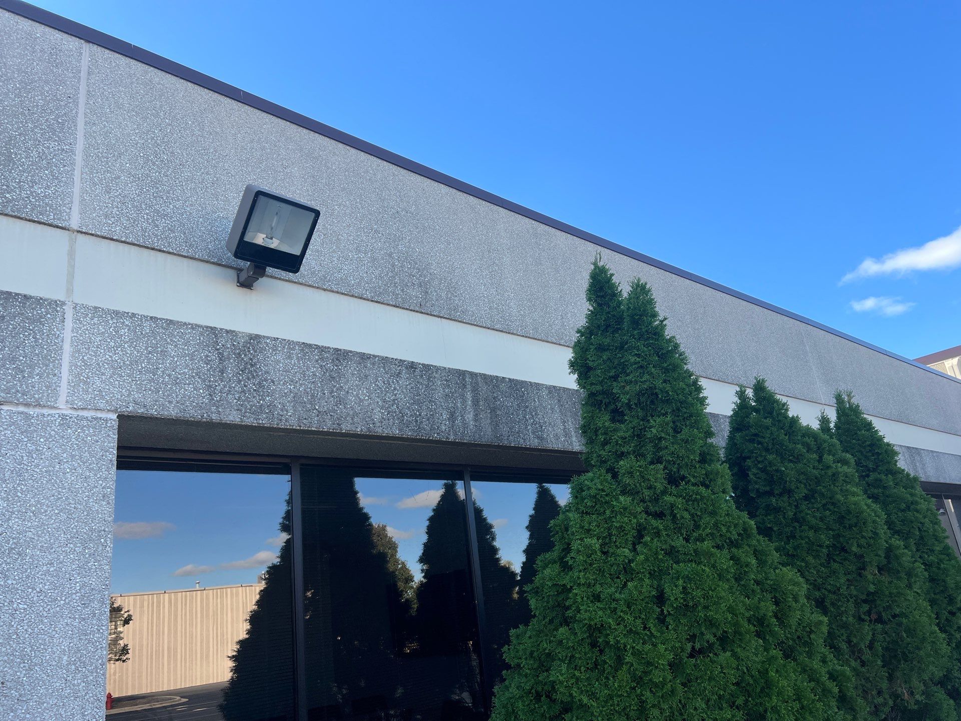 Stone Facade Power Washing & Exterior Restoration by Northern Power Washing LLC.