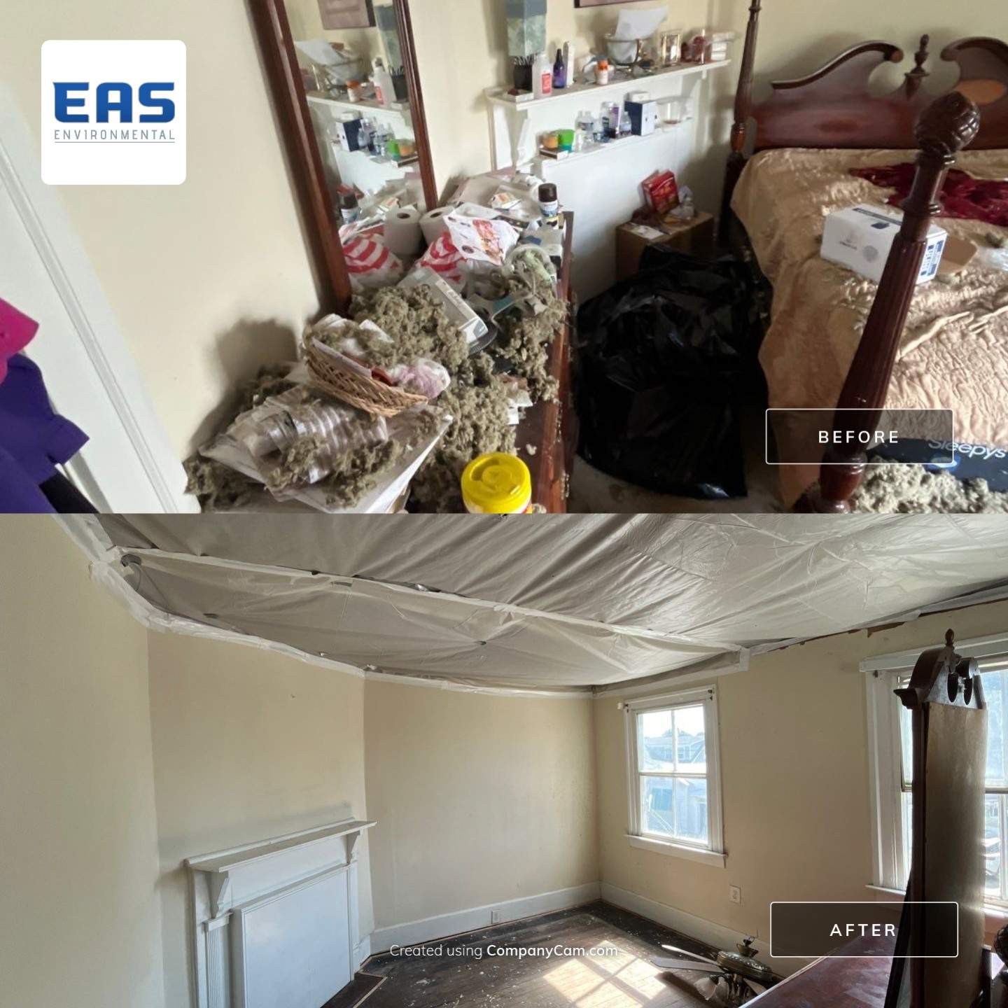 Residential Abatement - Small Project by EAS Environmental, LLC.