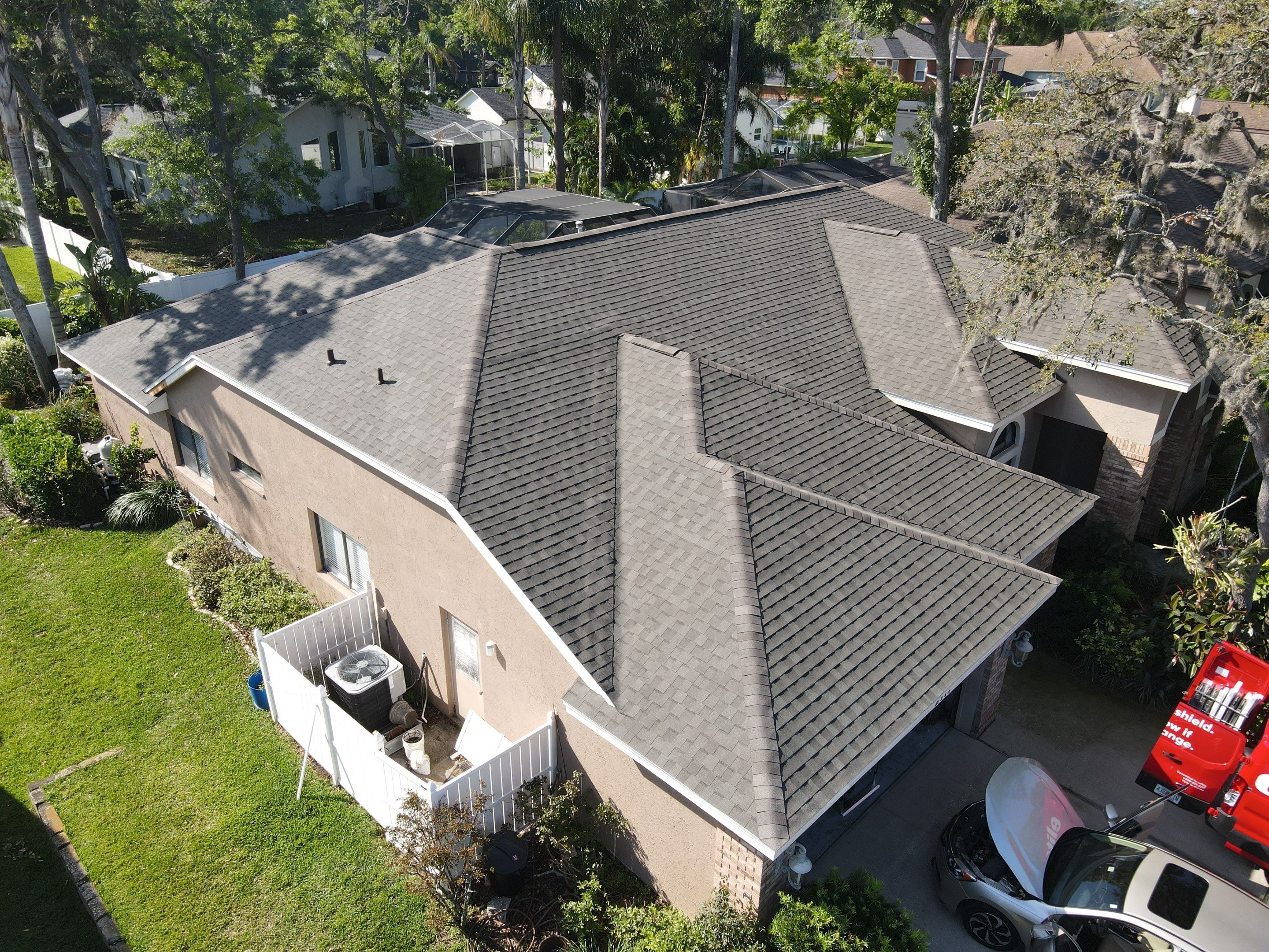 Roof replacement in Valrico, FL. by Steadfast Roofing 