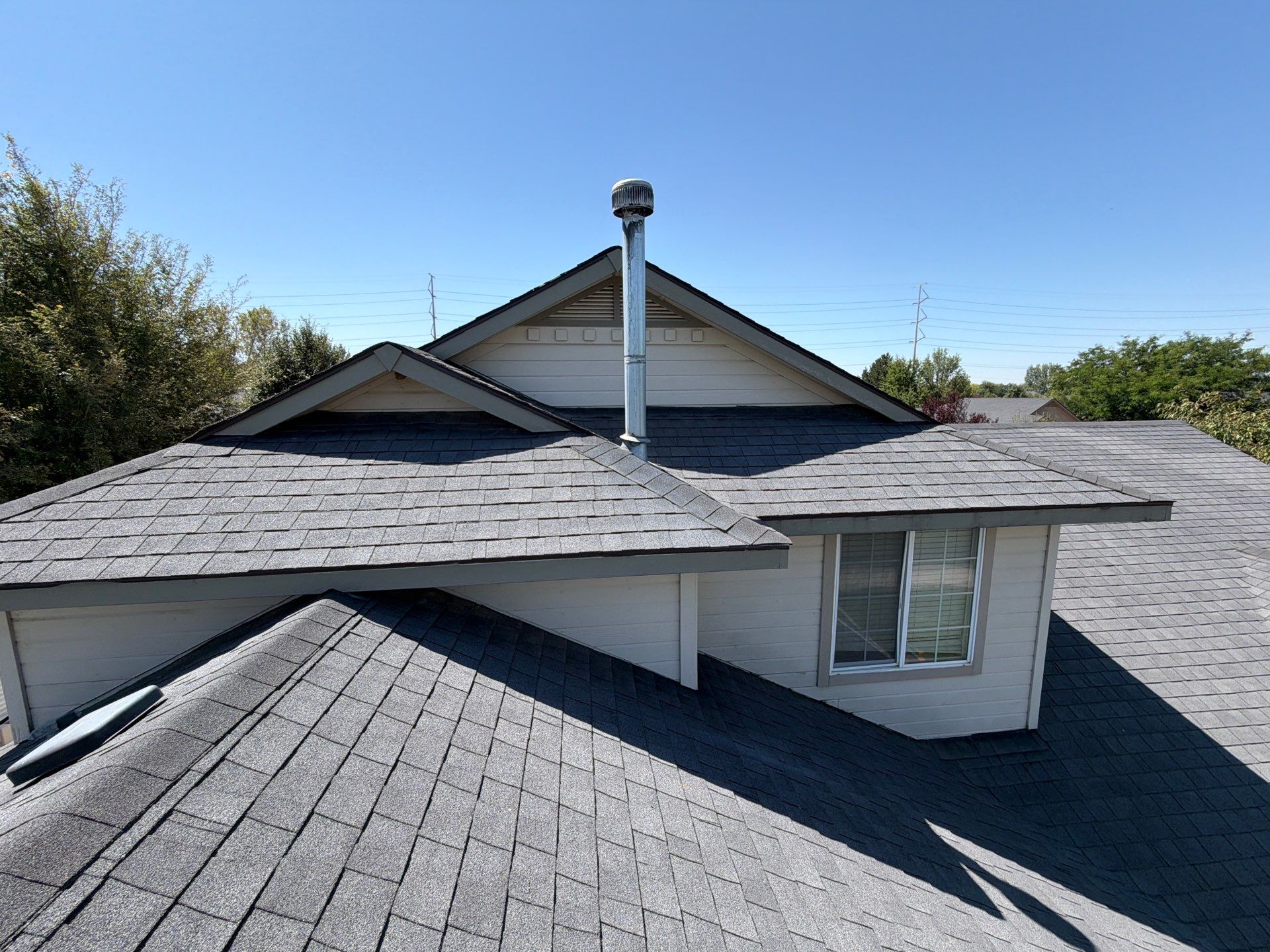 Asphalt Architectural Shingle Roof Replacement in Meridian, Idaho by Olive Roofing