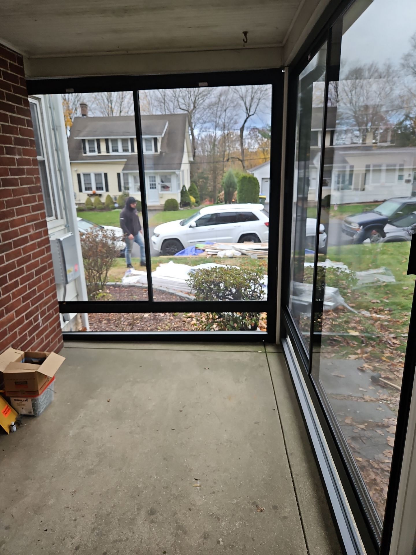 Summer Space Porch Enclosure by DiGiorgi Roofing and Siding Inc