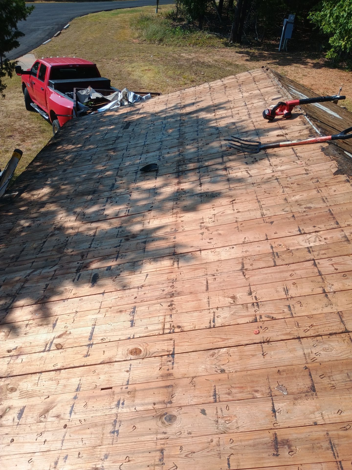 Metal Roof Replacement for Public Park Facility in Sulphur by BANA Roofing and Solar Supply