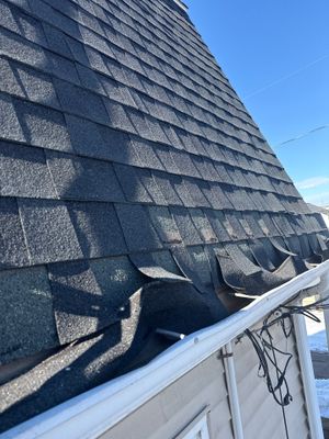 Critter Damage Repair: Ridge Vent Upgrade & Mansard Shingle Restoration