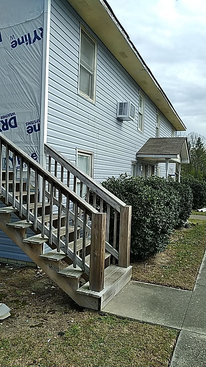 Interior and exterior renovation using Royal Building Products  by Indigo State Roofing