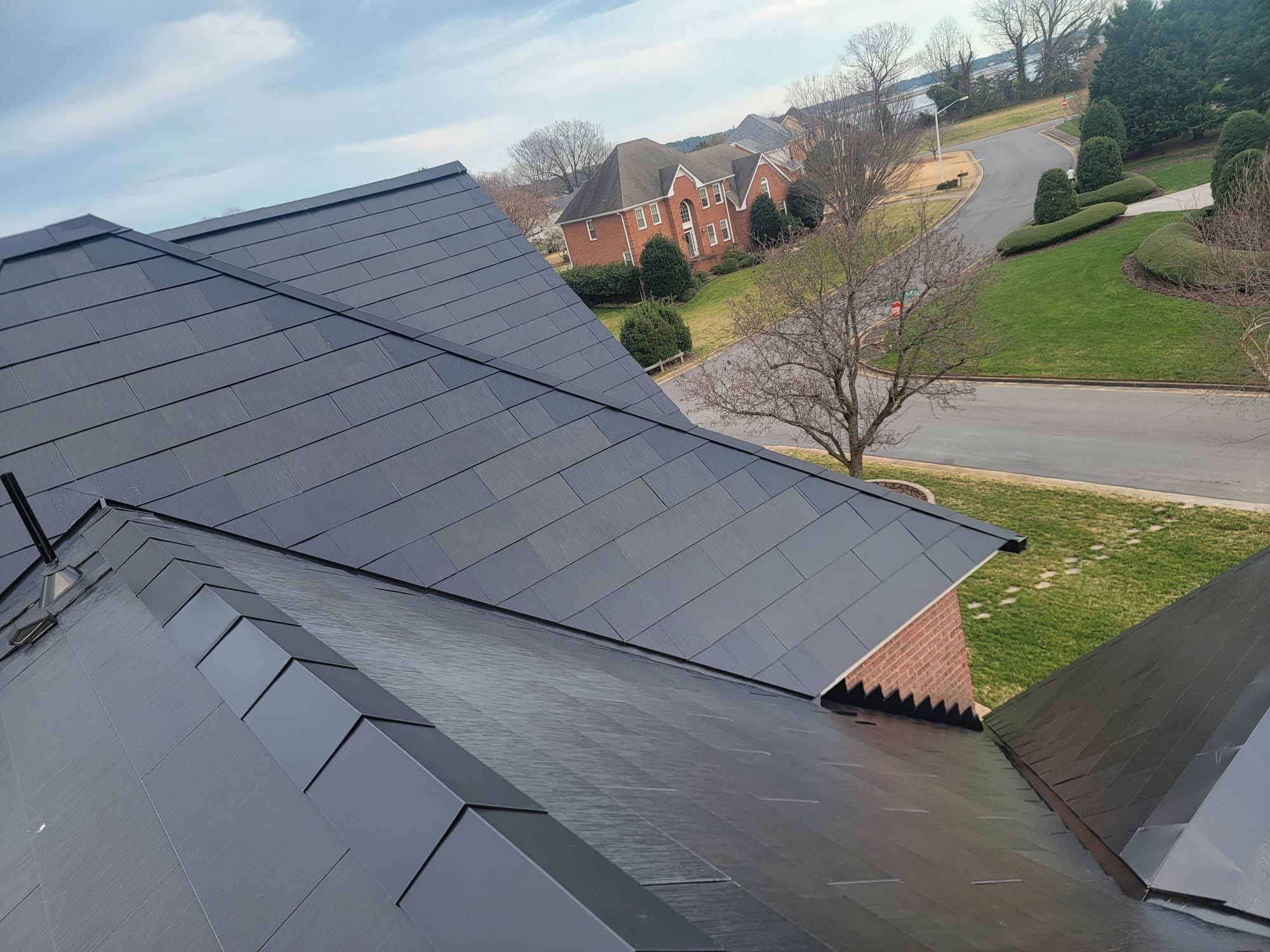 Tesla Solar Roof in Virginia Beach by American Home Contractors