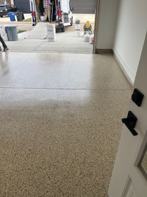 Garage Floor Coating using Shoreline