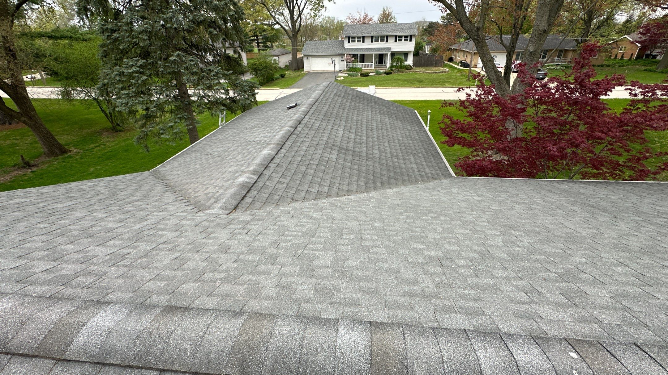 Roof replacement Malarkey Legacy shingles color Sienna Blend by Pro Home Services Inc