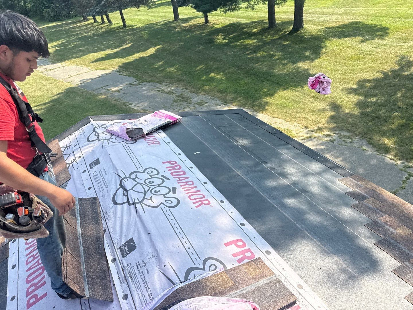 Roof Replacement using Owens Corning Tru Definitions by 180 Contractors