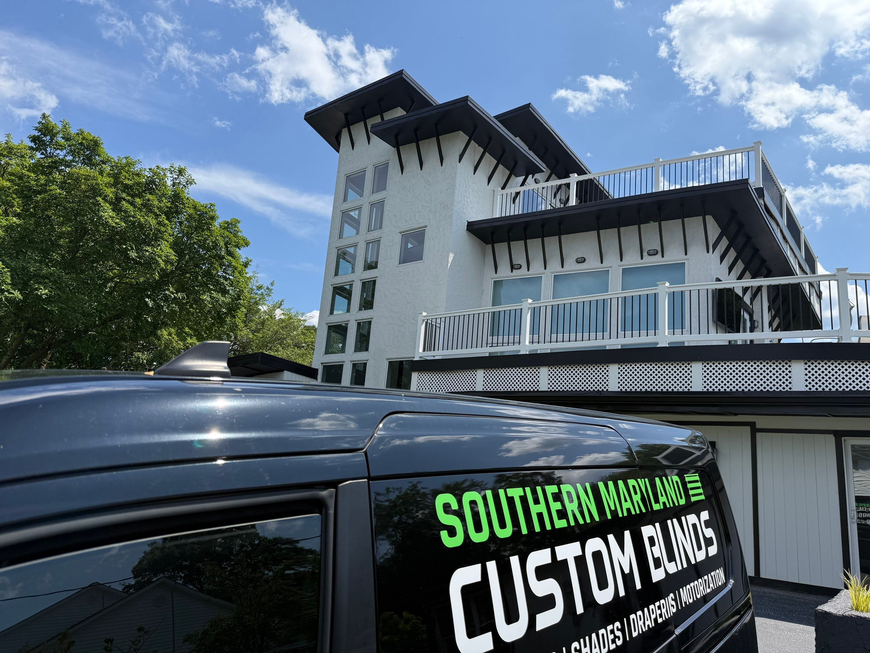 Project in Edgewater by Southern Maryland Custom Blinds