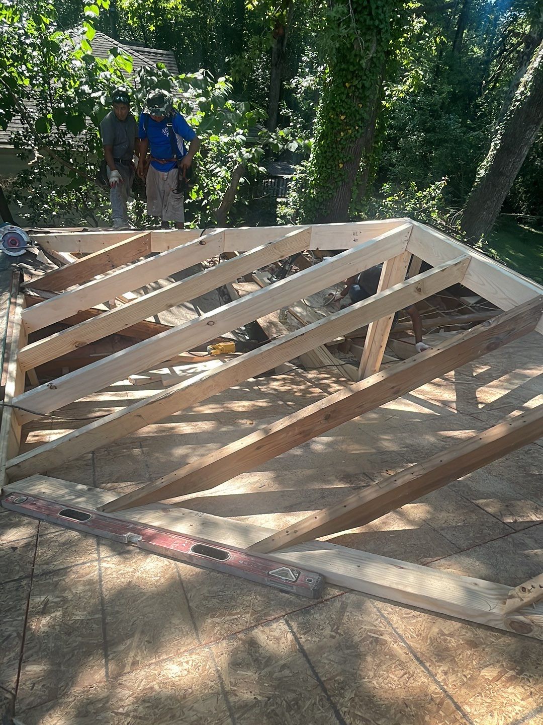 Emergency Roofing Services using GAF HDZ Architectural Asphalt Shingles by Mosaic Roofing Company