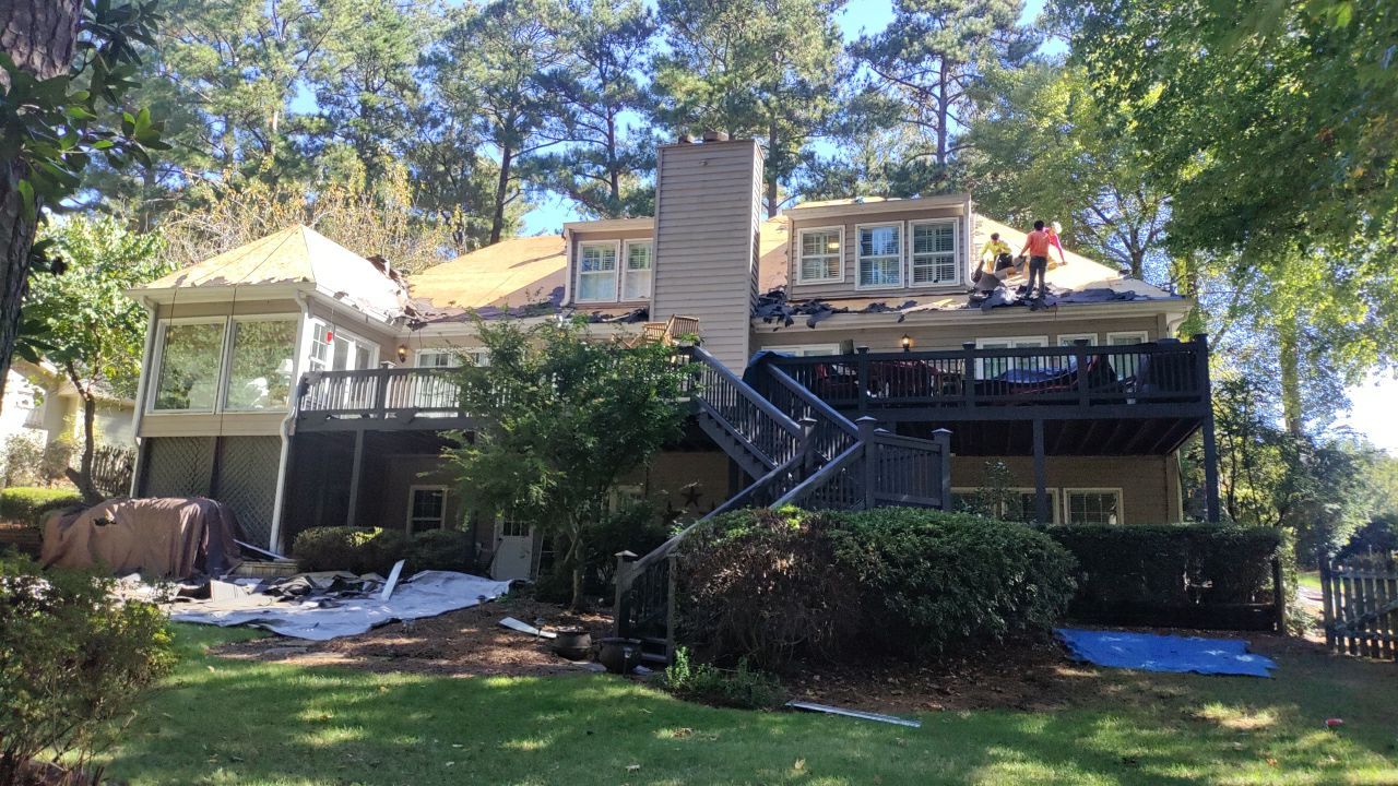 Residential Roofing Installation using Owens Corning by Inspector Roofing and Restoration