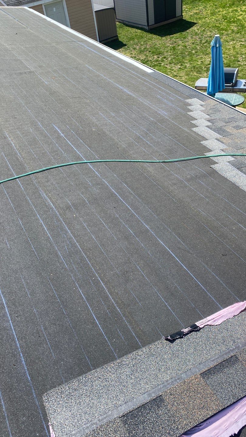 Residential Roofing Installation using Owens Corning TruDefinition Peppercorn  by A Plus Exterior