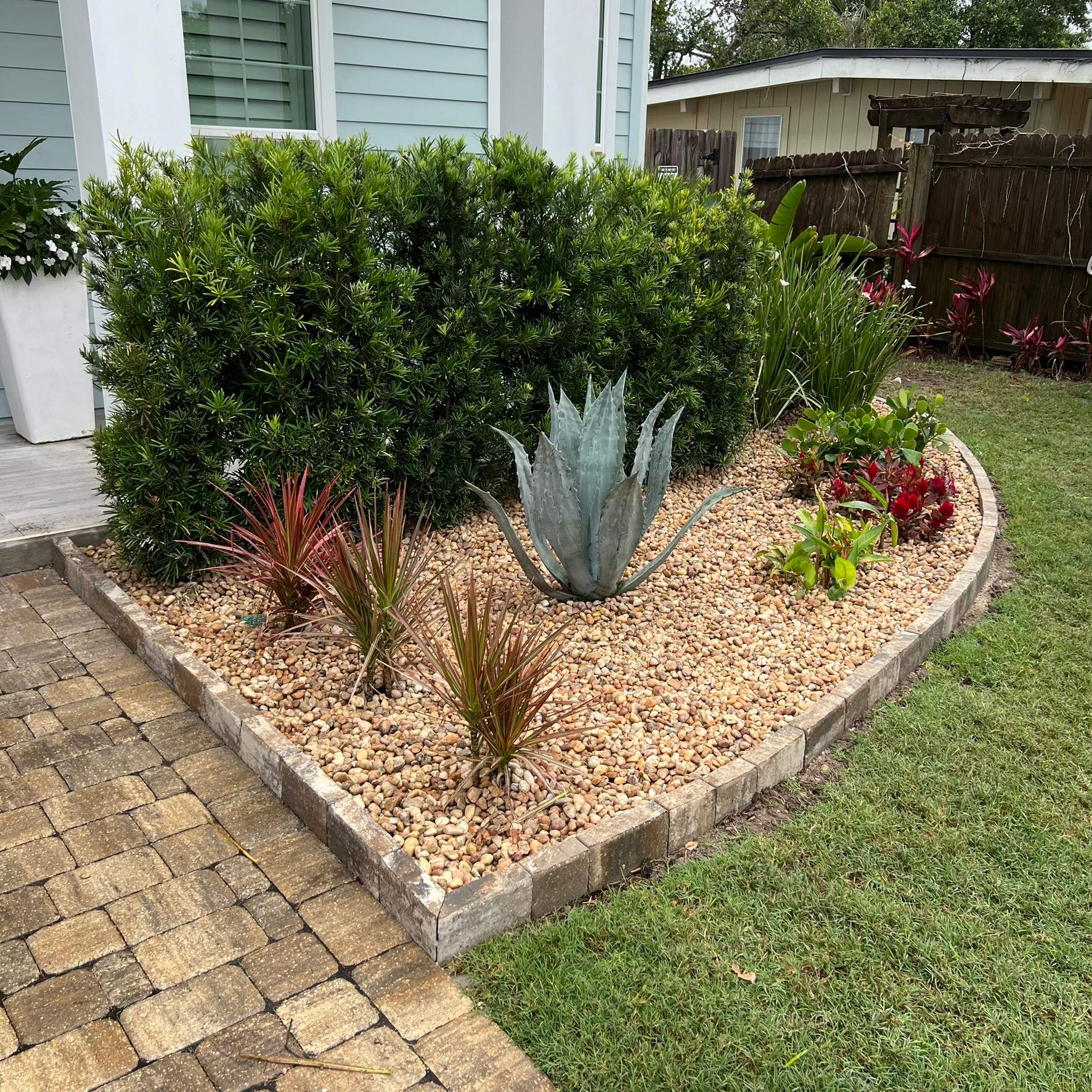 Rock & Agave Installation | Residential by ProGreen Services