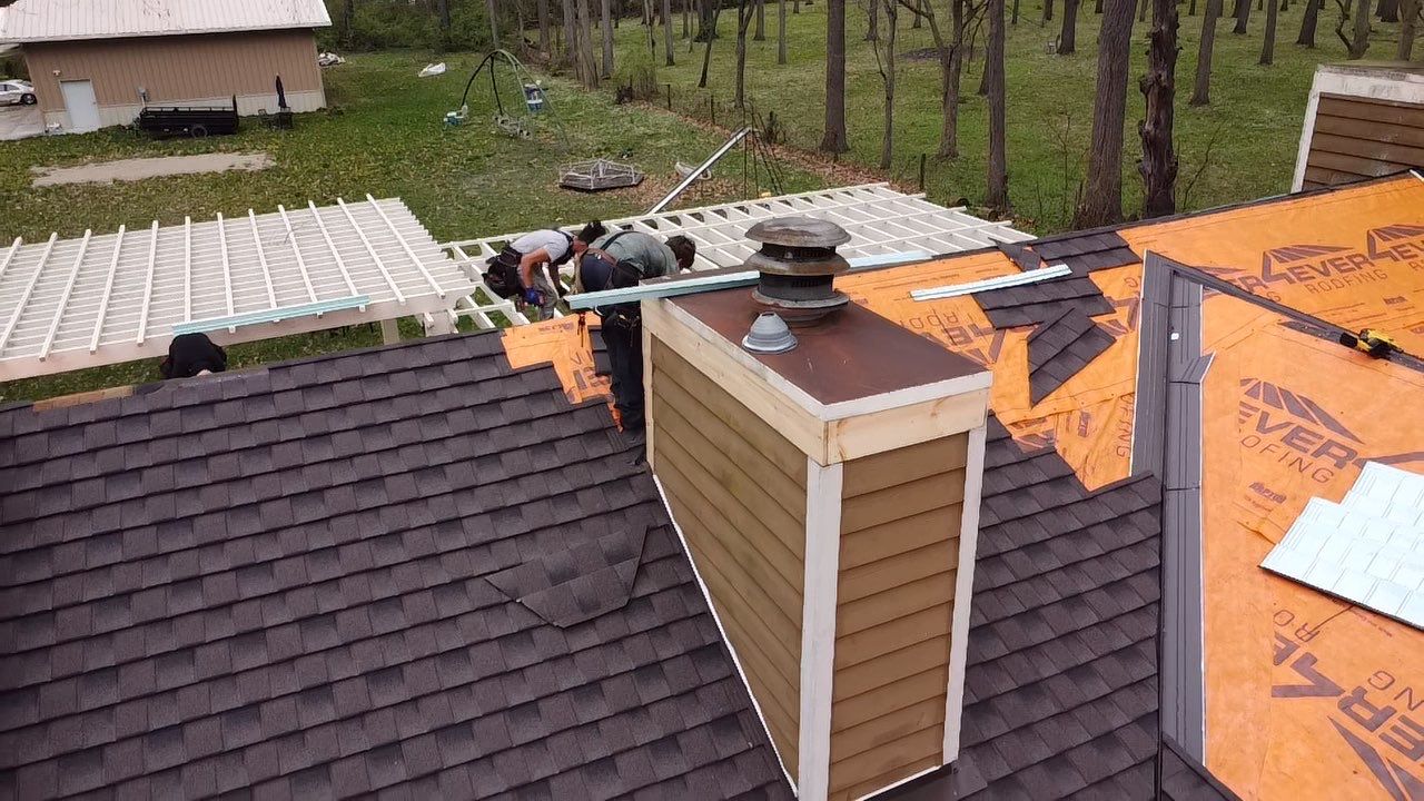 Stone Coated Metal Shingle Roof Replacement – Indianapolis, IN by 4Ever Metal Roofing