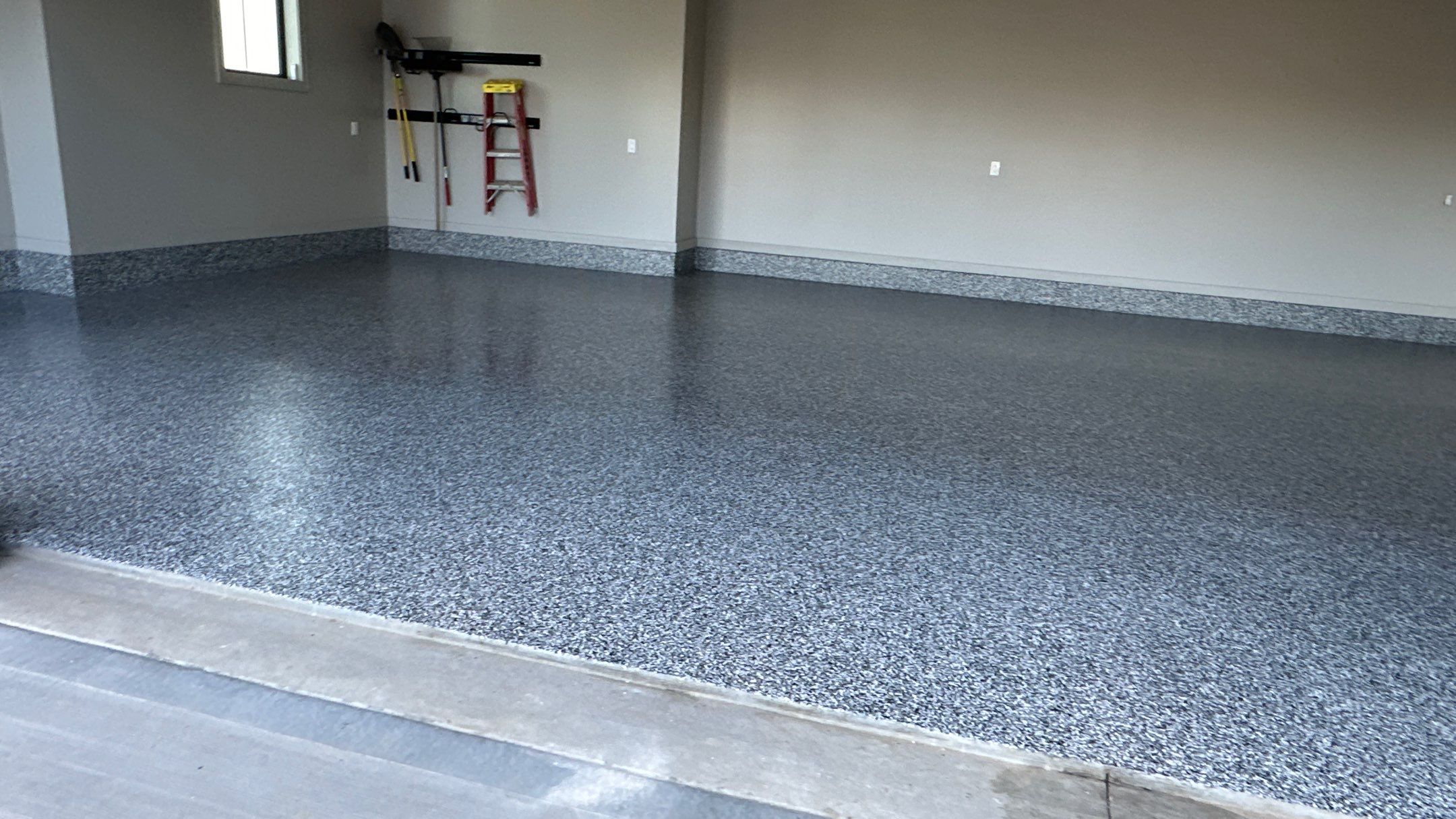 Mark L. transformed his garage with a new flake floor by Banner Garage