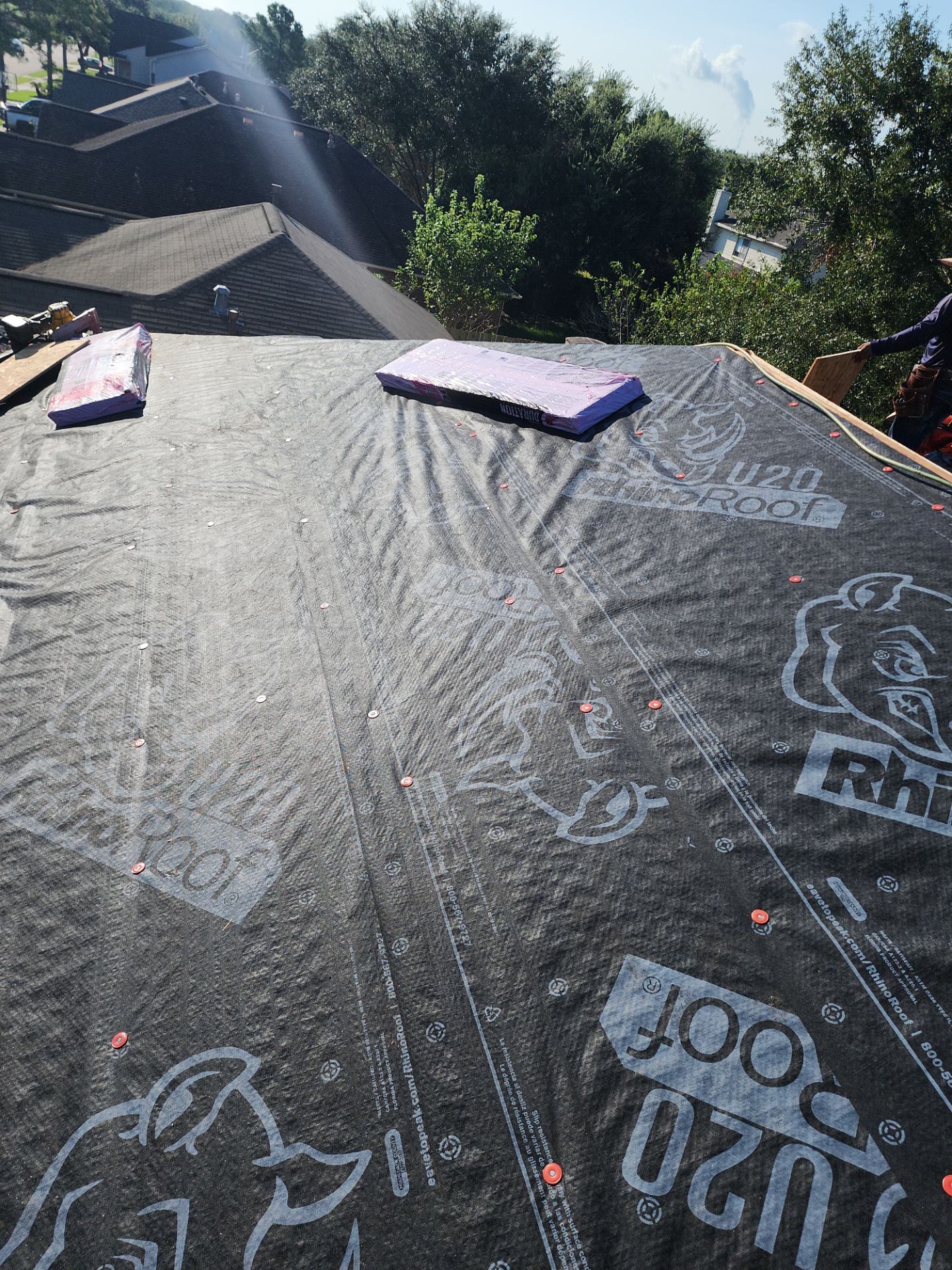Residential Roofing Repair using Owen's Corning Duration (Lifetime) Shingles by Roof Repair Services LLC