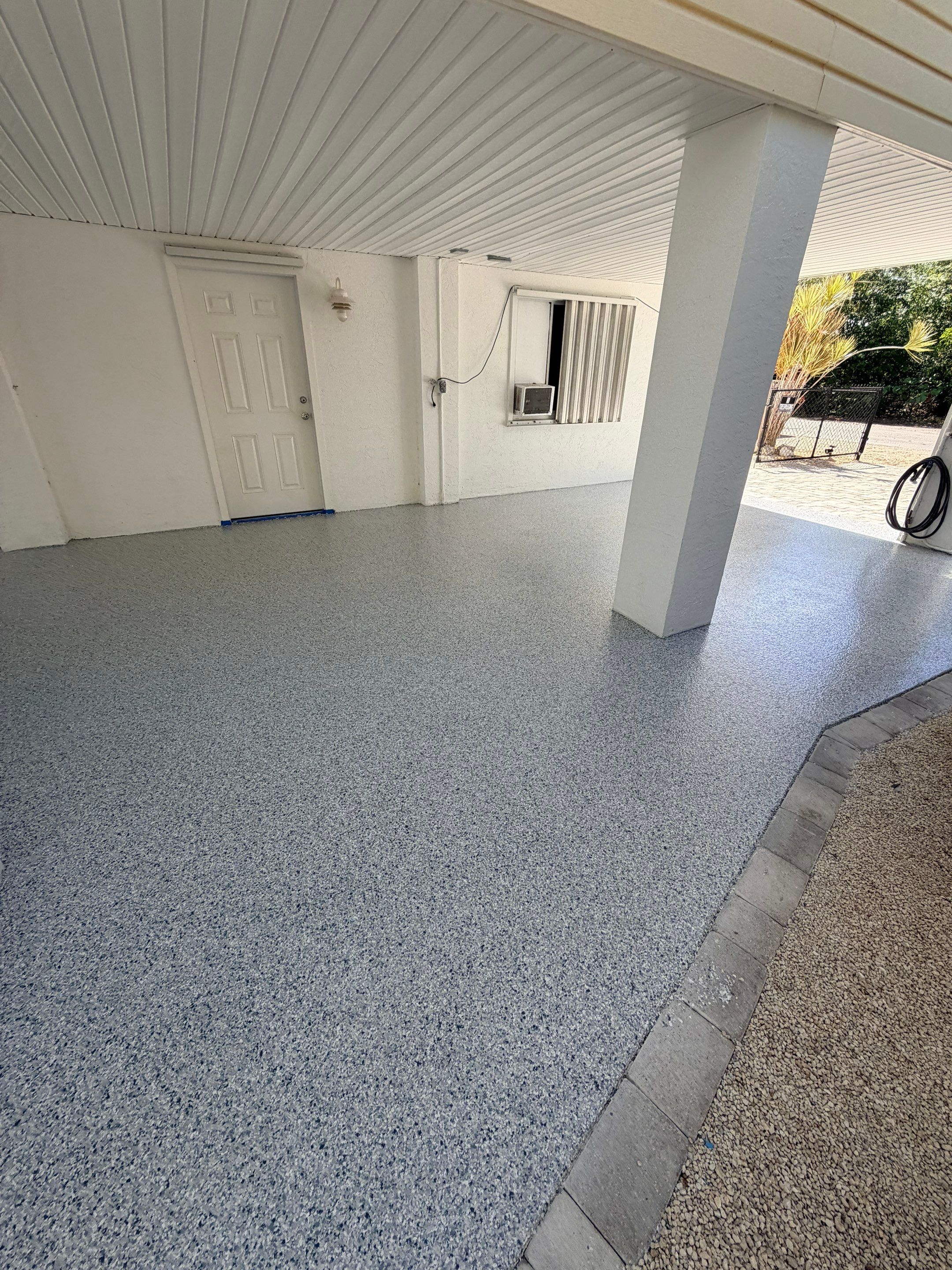 “Tidal Wave” Carport in Big Pine Key, FL by Tropical Epoxy Coatings & Creations LLC