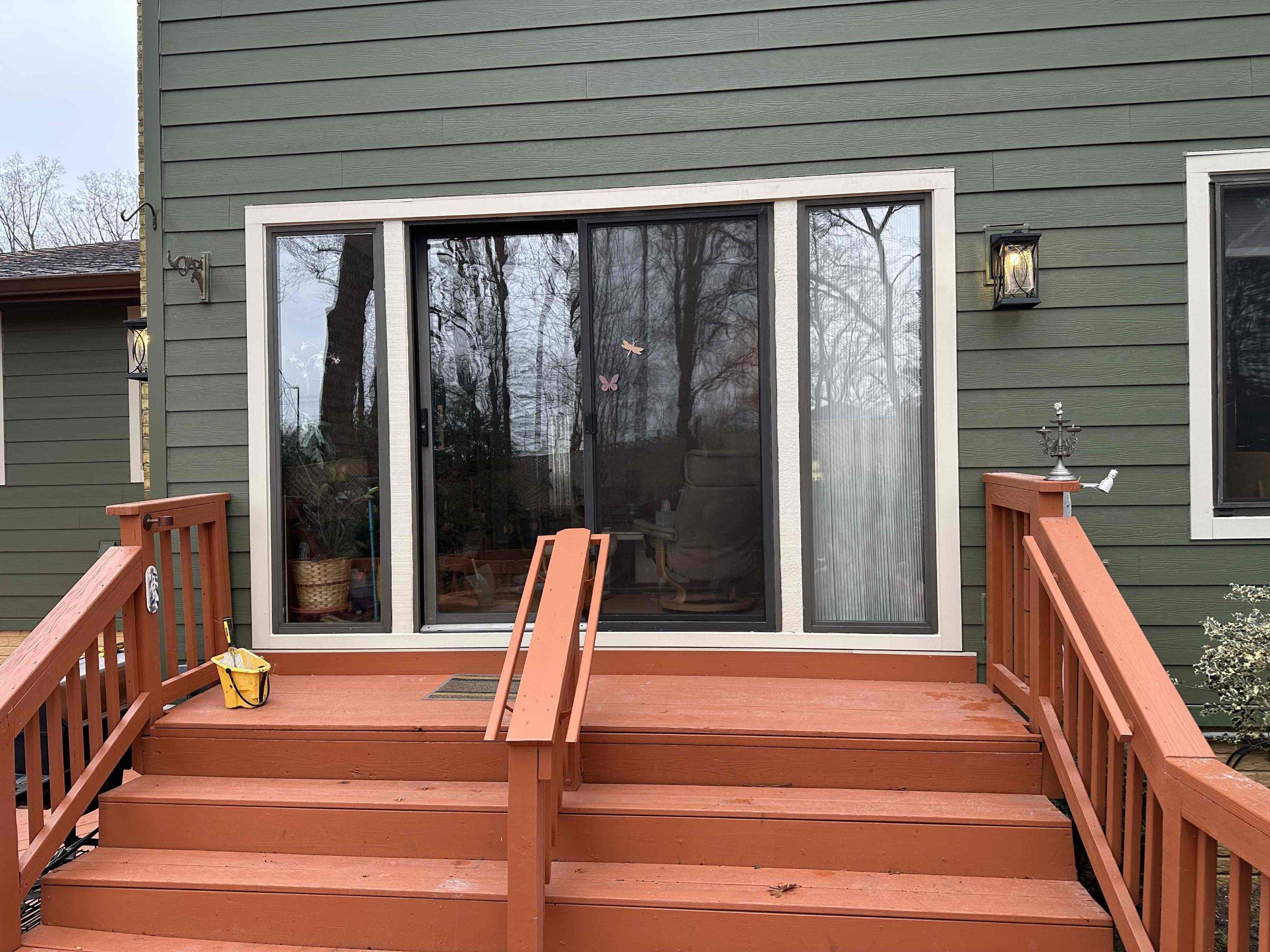 Siding Installation using JH Cedarmill Panel JH Cedar Mill Plank by ExteriorPros