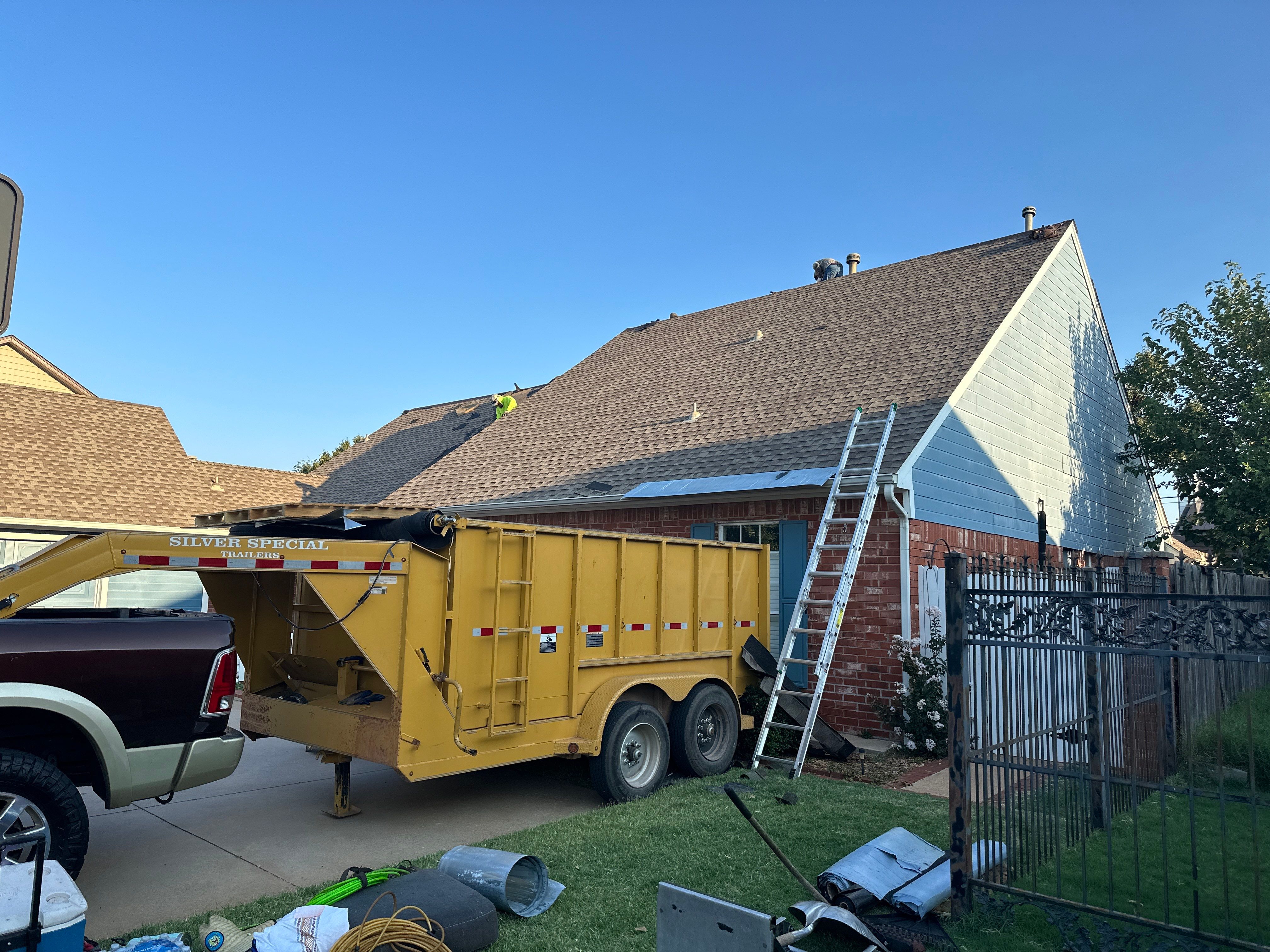 Residential Roofing Installation using GAF by Castillo Roofing