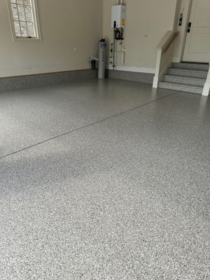 Garage Floor Coating using Creekbed