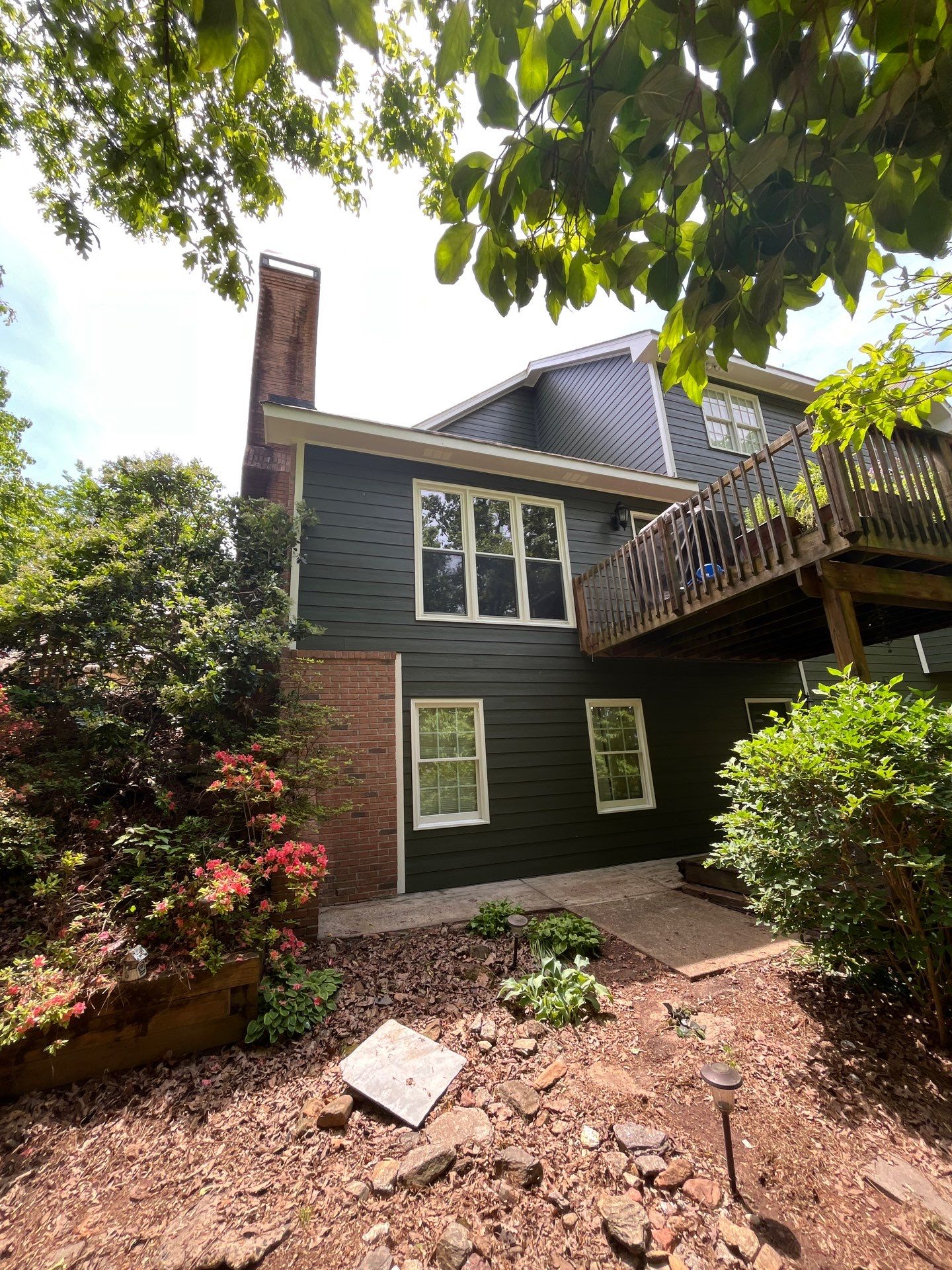 Master Vinyl Window and James Hardie Siding Installation in Suwanee, GA by Nelson Exteriors