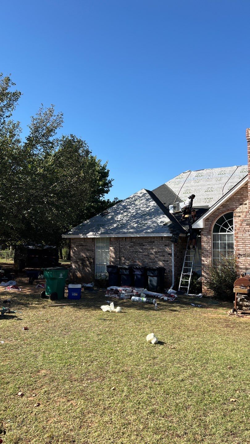 Residential Roofing Installation using GAF Natural Shadow  by A & H Roofing and Contracting