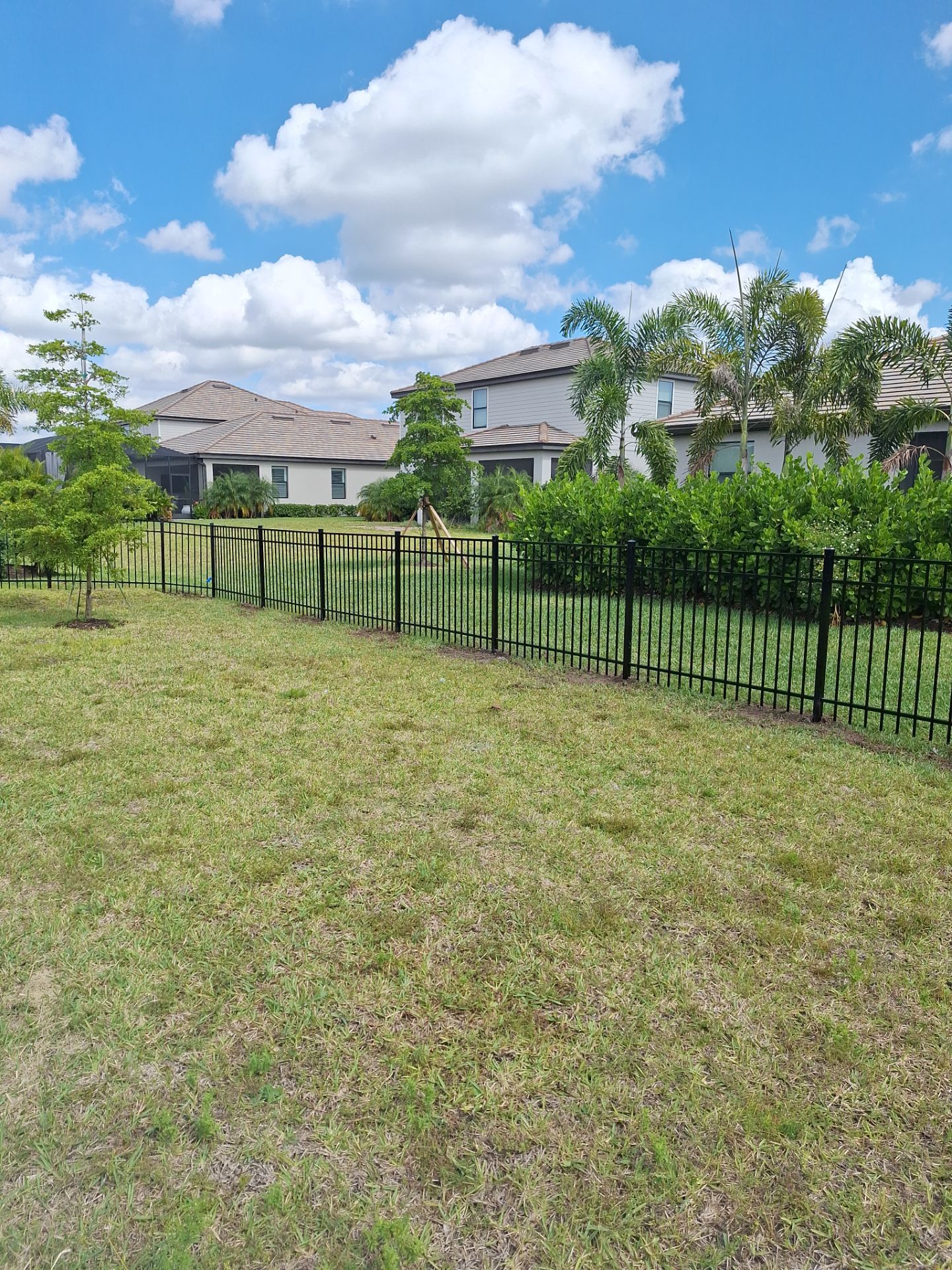 3 Rail Black Aluminum In Lakewood Ranches by Asap fence and gates, LLC