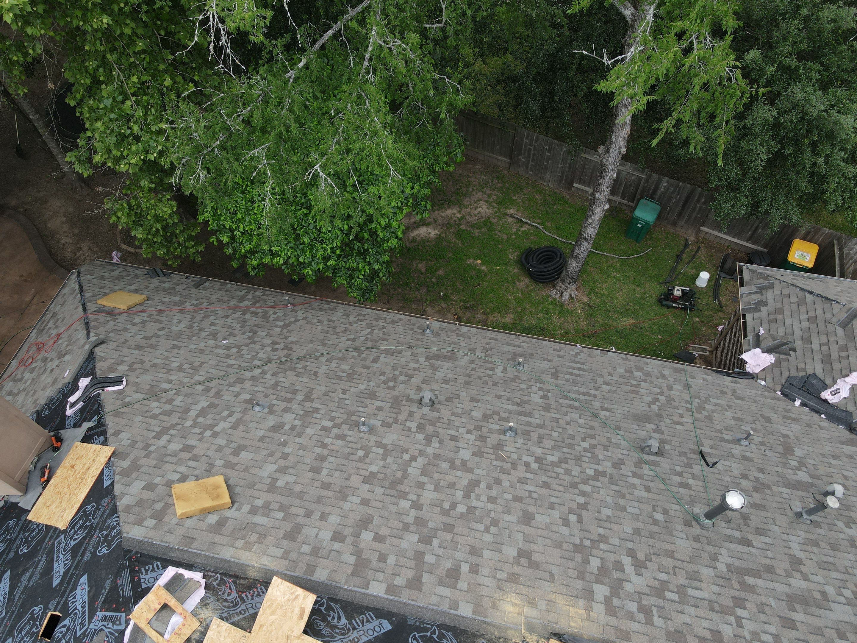 Residential Roofing Installation using Owen's Corning Duration by Roof Concepts Construction