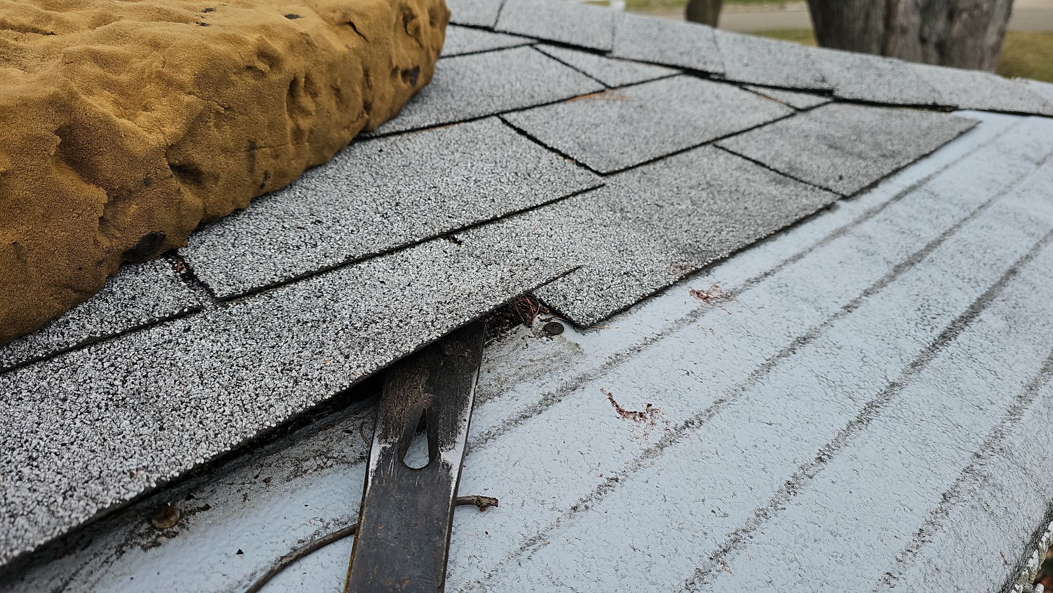 Atlas Pinnacle, Color, Burnt Hickory, Drip Edge, Color, Royal Brown by Eagle Eye Roofing