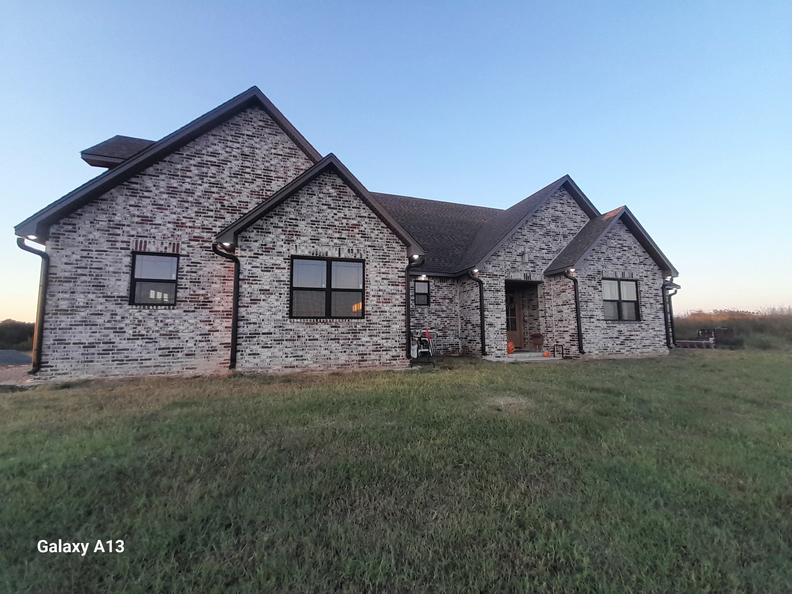 Fascia and door frames wrapped with PVC coil & soffit installation by In & Out Construction & Remodeling, LLC