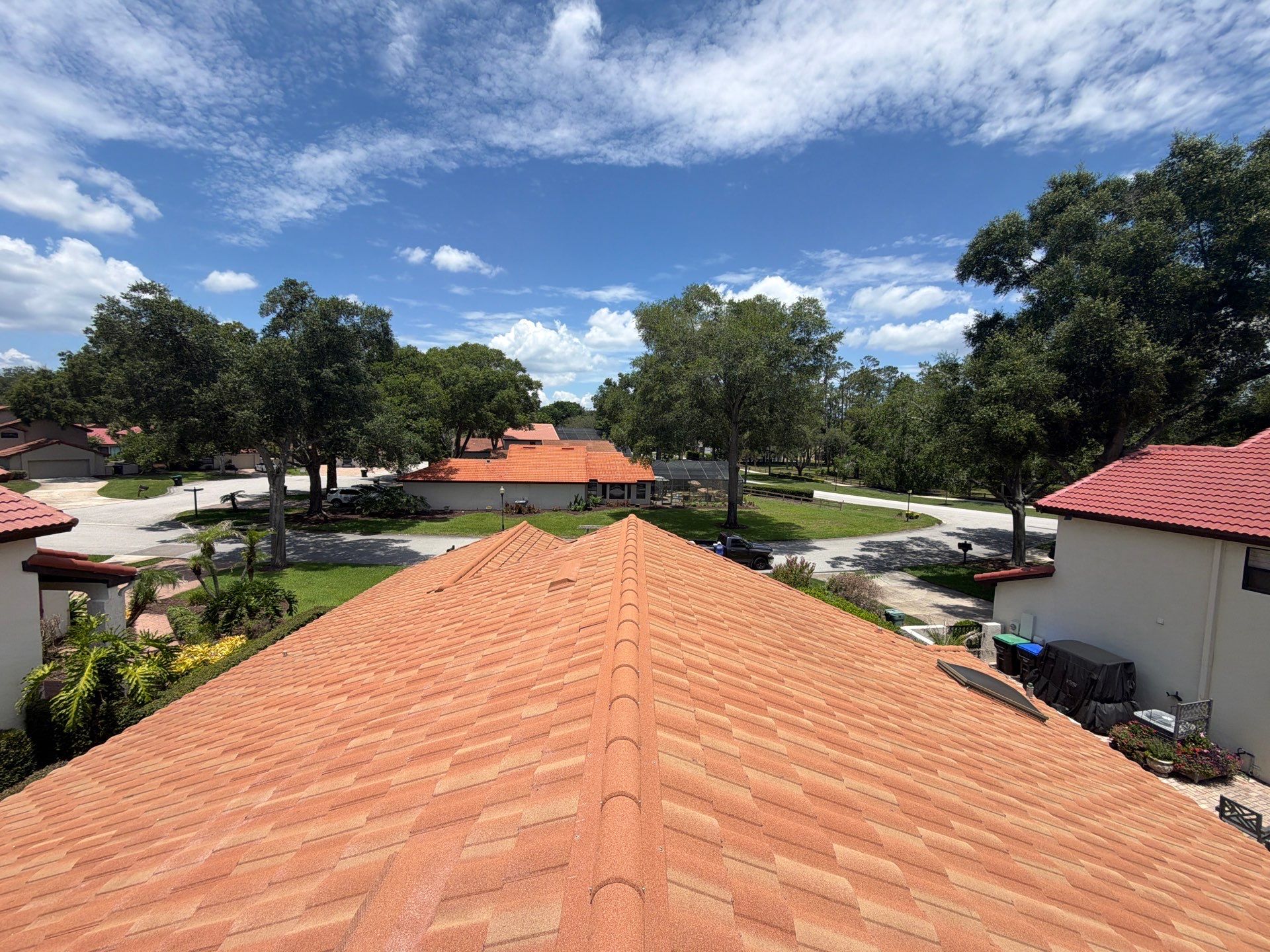 Tile Roof Cleaning in Orlando by Mallard Systems