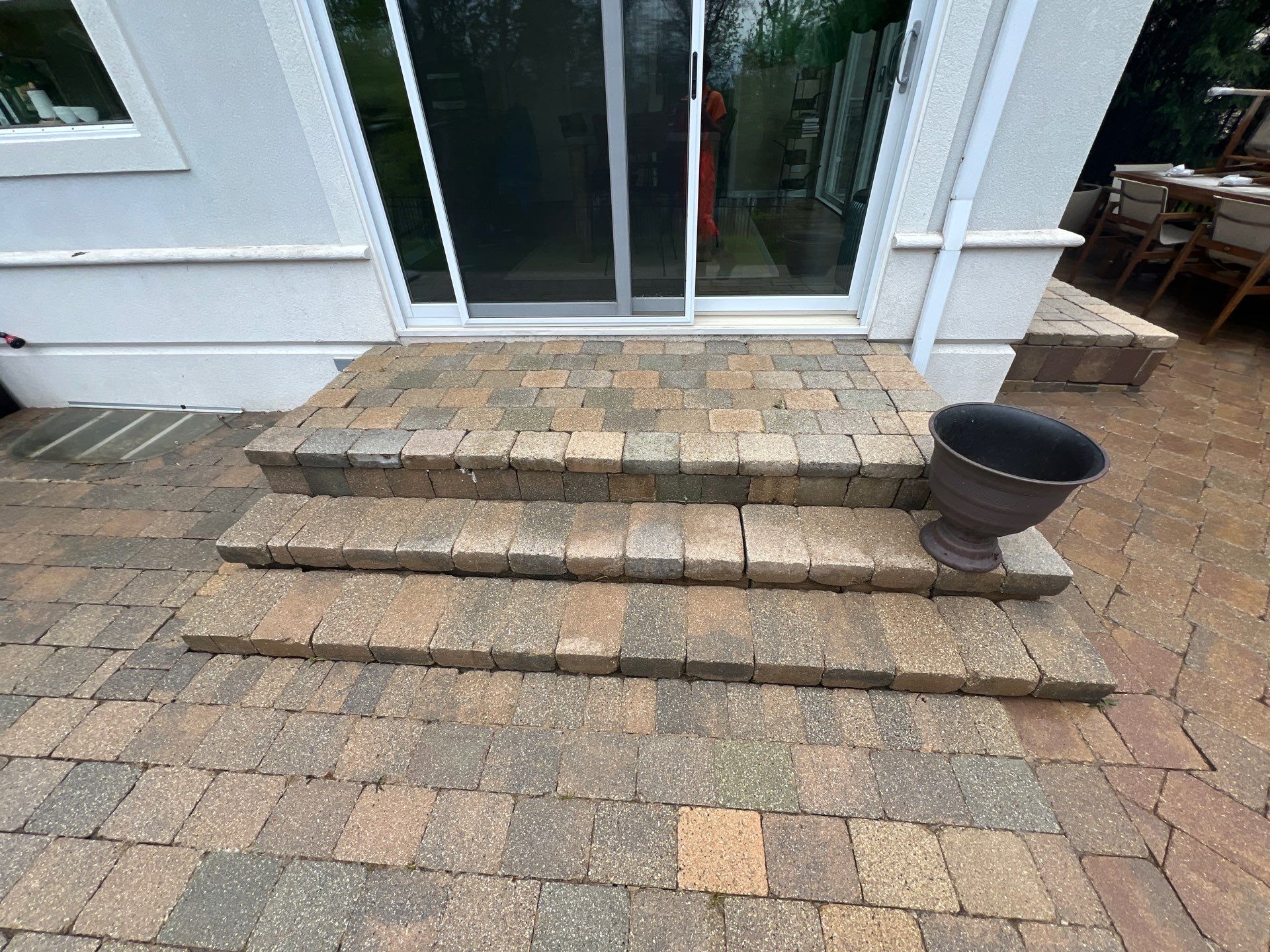 dryvit using Algaecide, soft wash soap by Northern Power Washing LLC.
