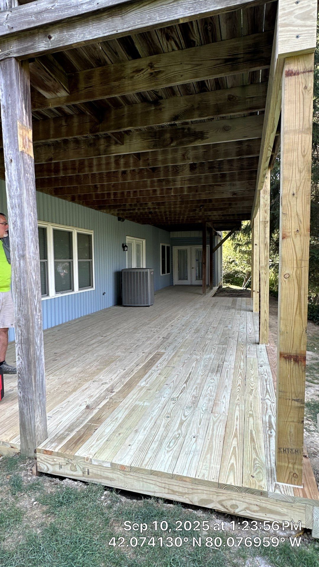 Deck Structure Repair Project in Erie by Great Lakes Contracting Services LLC