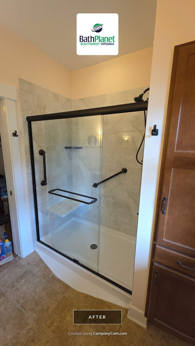 Tub to Shower by BathPlanet SW Virginia