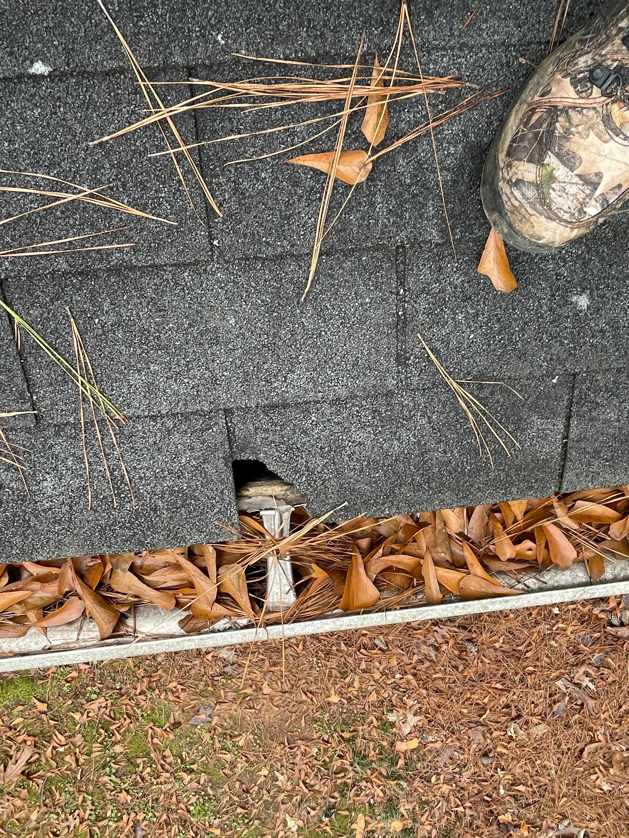 Residential Roofing Repair on old roof by Georgia Roof Advisors