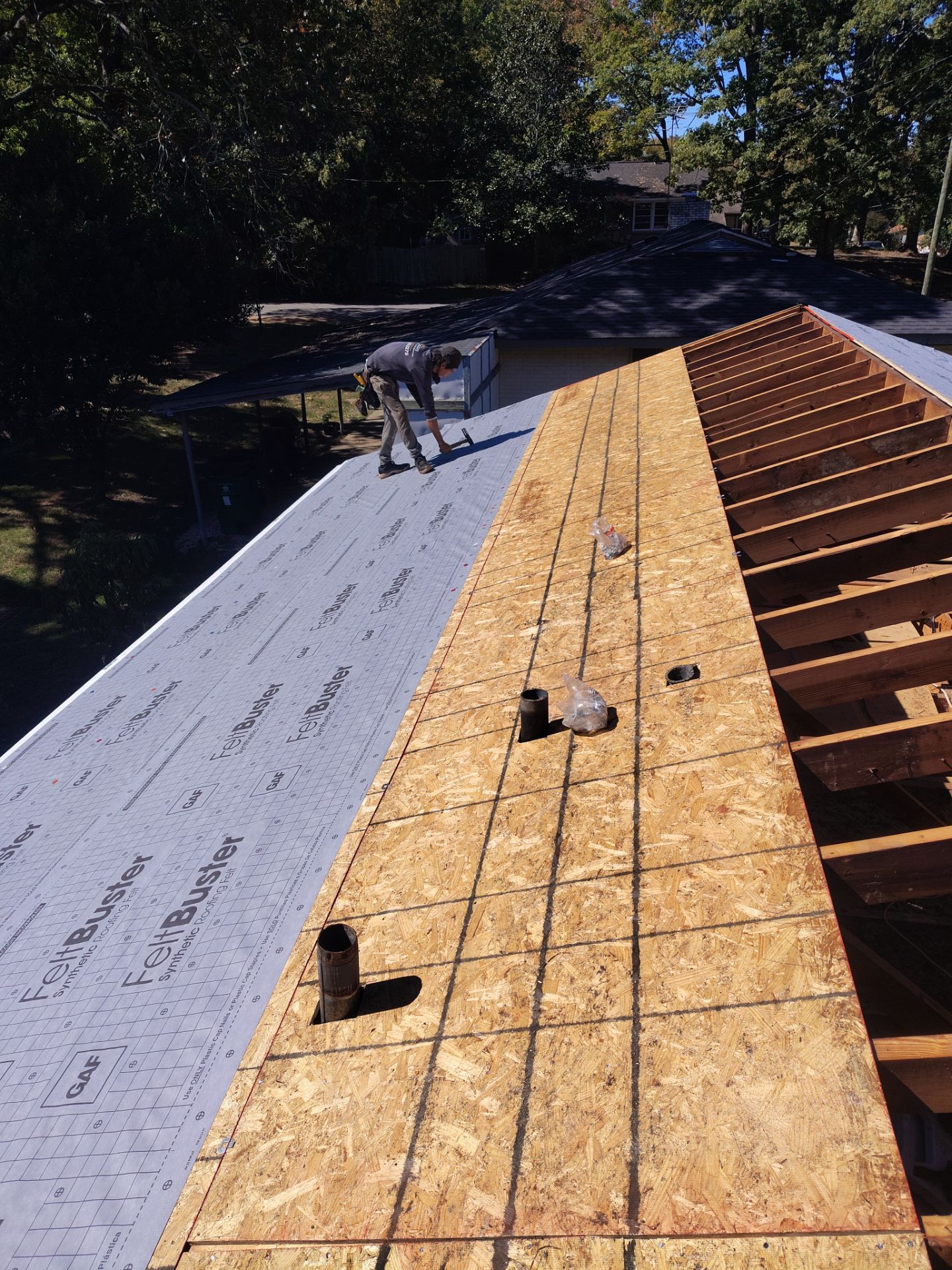 Project in Charlotte by ALL ROOFS & CONS.