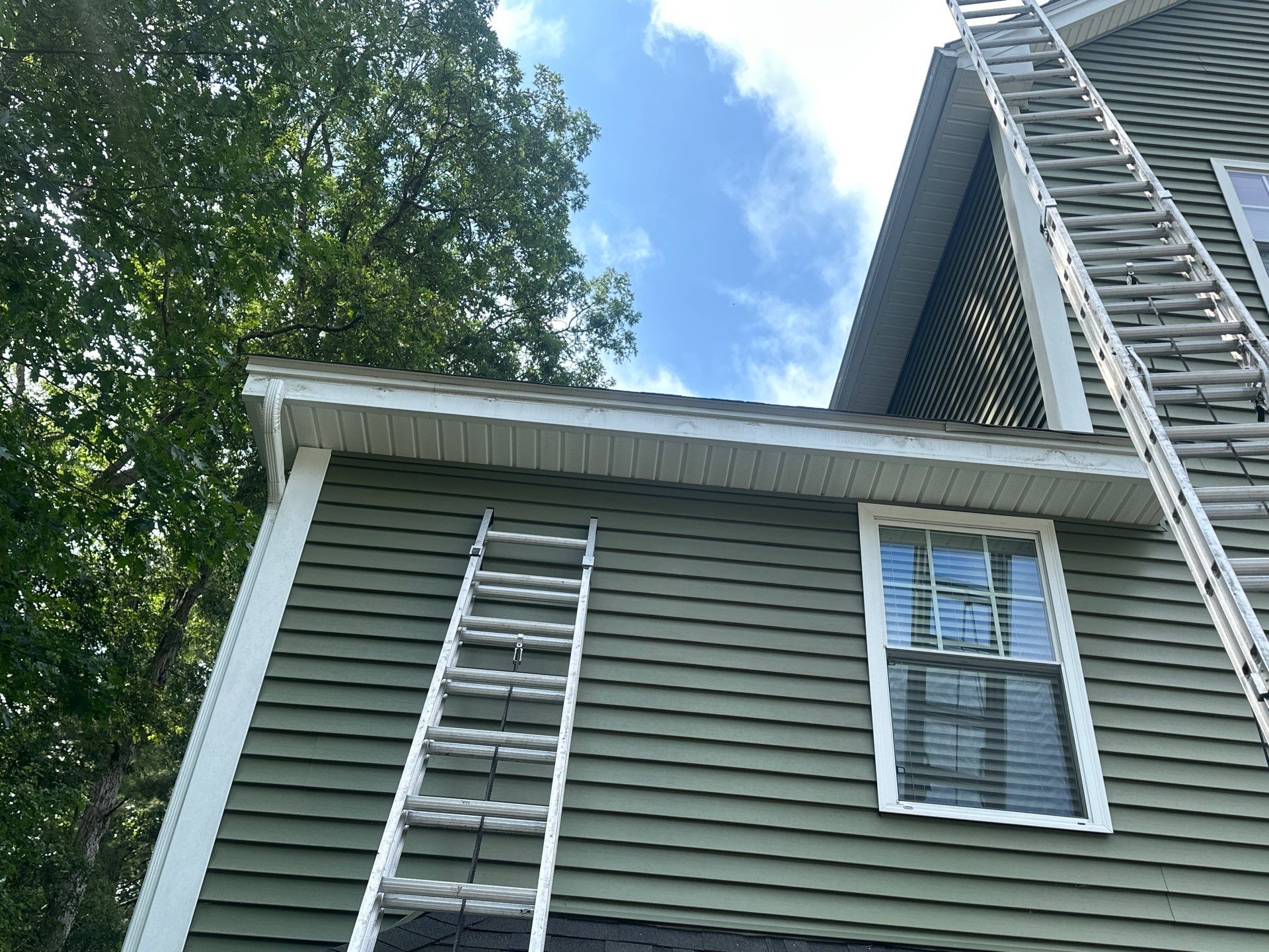 Gutter Cleaning & TREX Gutter Guard Installation in Wilmington, MA by Mighty Dog Roofing of Greater Middlesex County