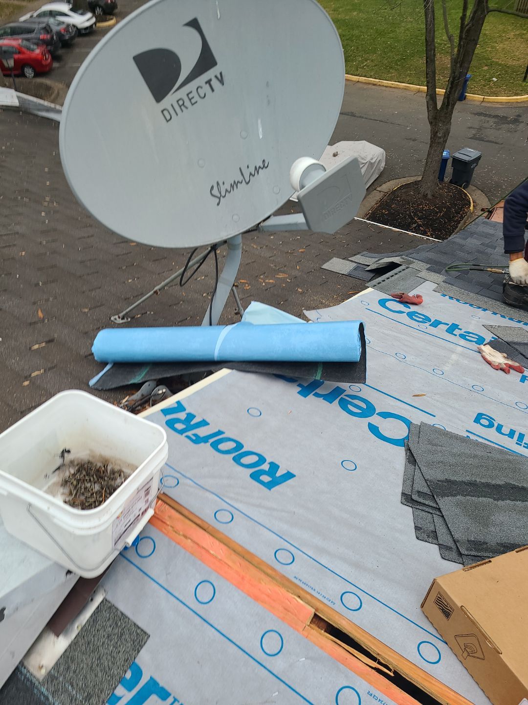 Falls Church: Residential Roof Replacement with CertainTeed Landmark Pro in Max Def Moire Black by RM Banning, Inc.