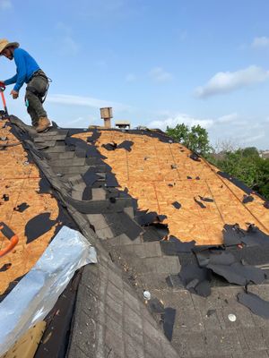 Residential Roofing Repair using Owen's Corning Duration (Lifetime) Shingles