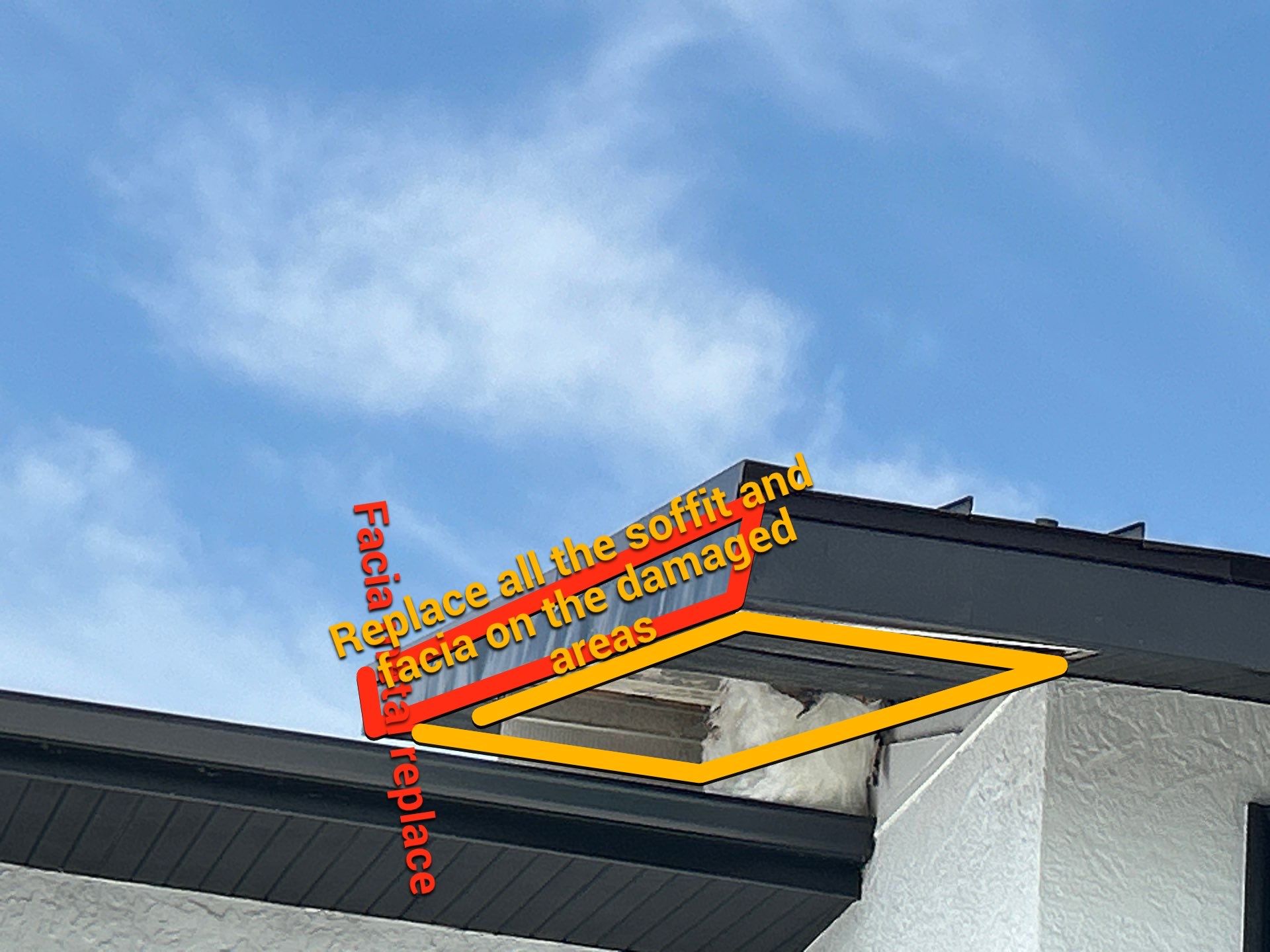 Black Seamless Gutters and Downspouts in Siesta Key FL by Gutter Professors