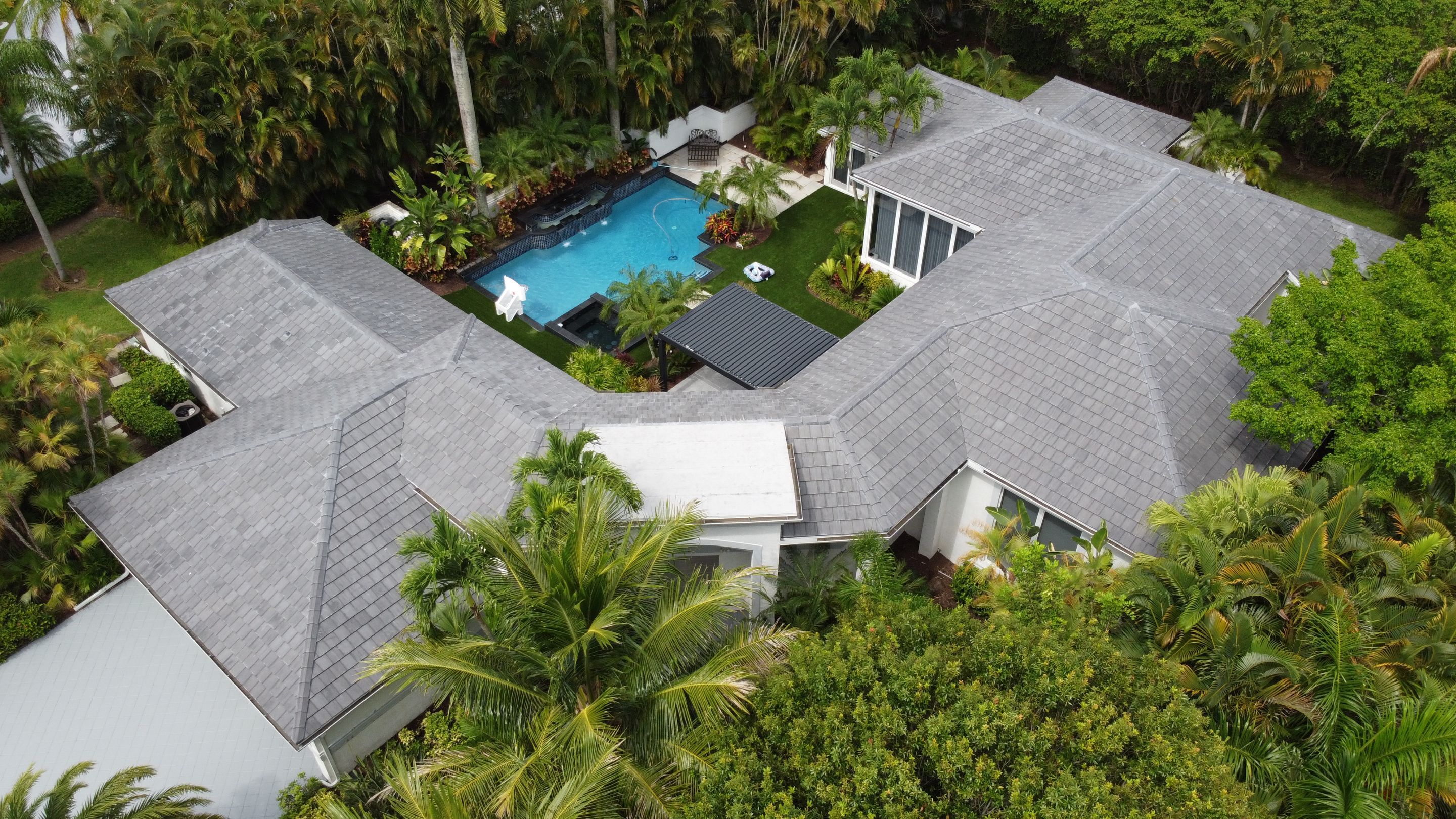 Residential Roofing Installation using Eagle Roofing Tile by BLUES BROTHERS ROOFING
