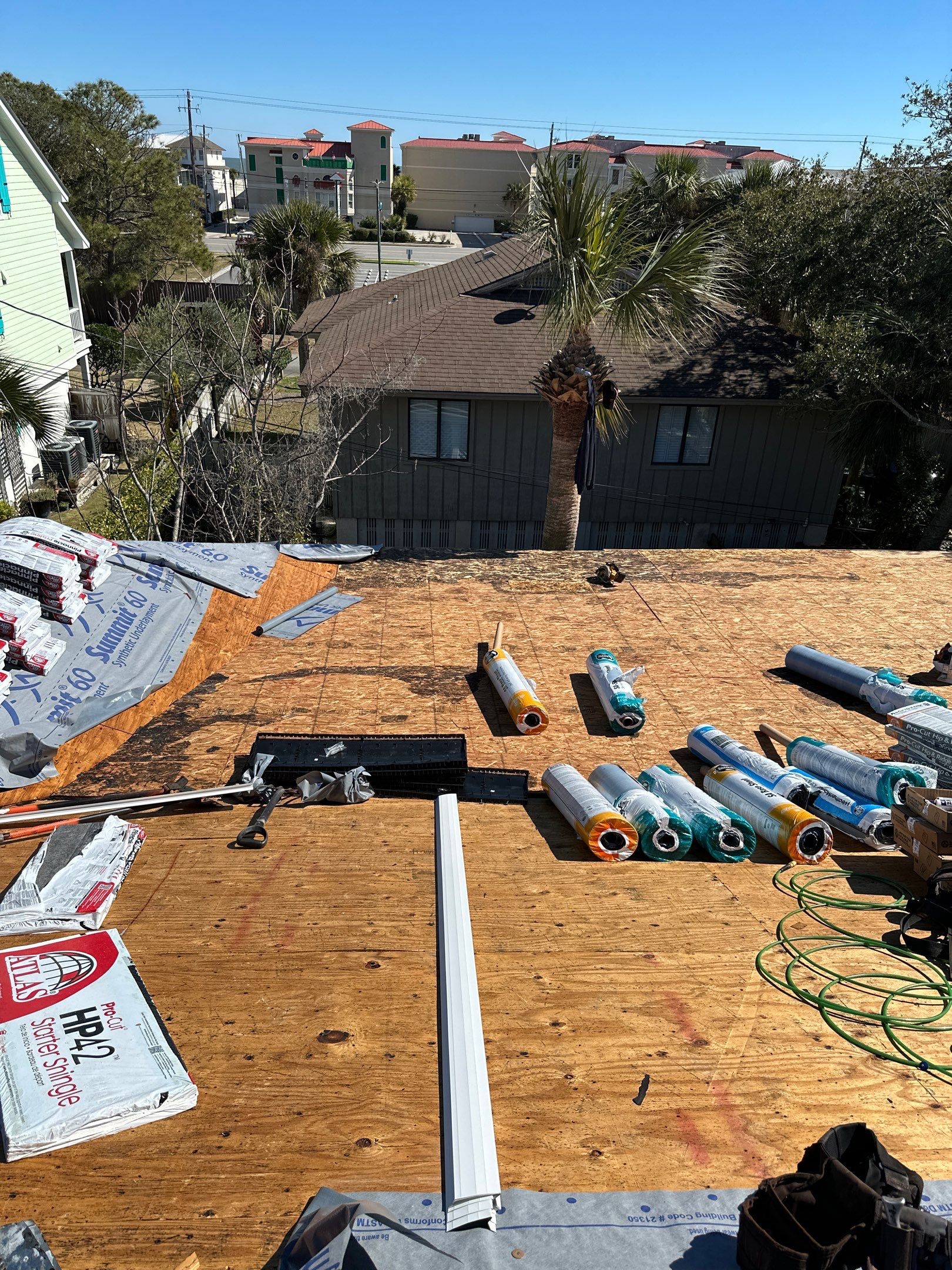 Roof Replacement using Atlas Pinnacle Pristine - Oyster Shell by Rainstoppers Roofing