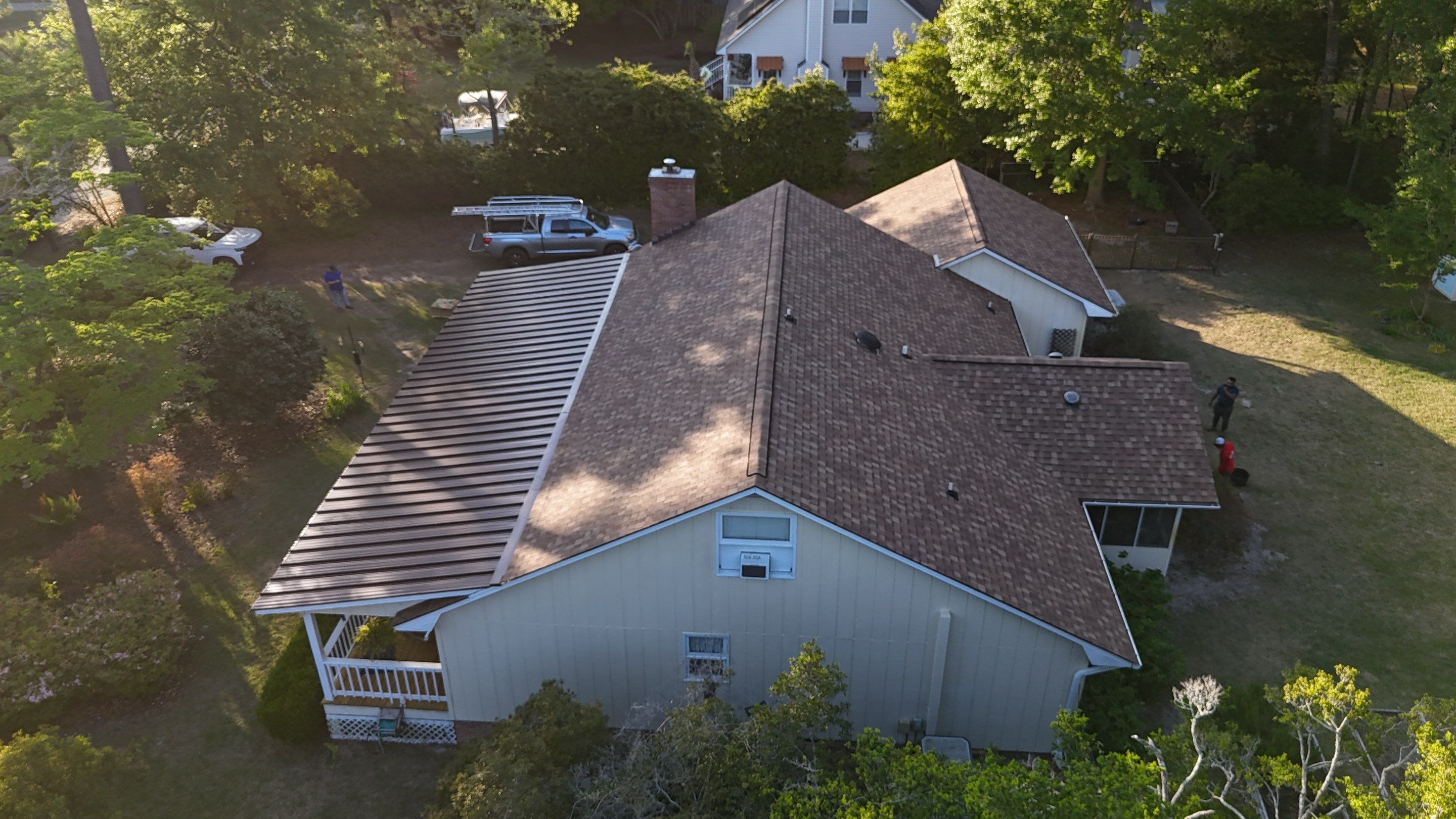 Project in Wilmington by Breeze Roofing Inc