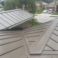 24ga 1" Nail-Strip Medium Bronze  by Total Roofing System The Metal Roof Experts