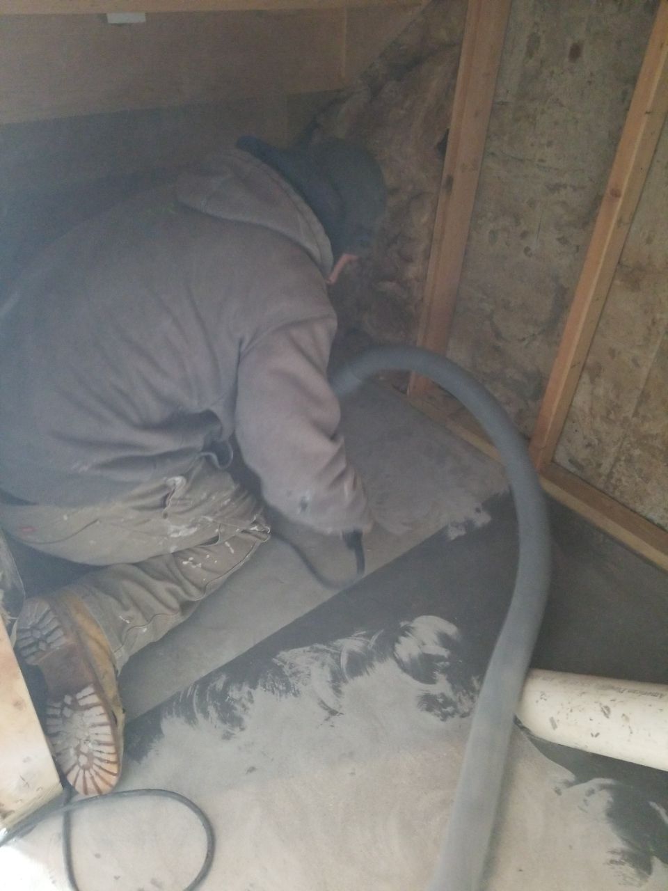 Garage Floor Coating in Penntek Domino by Spectrum Painting, LLC
