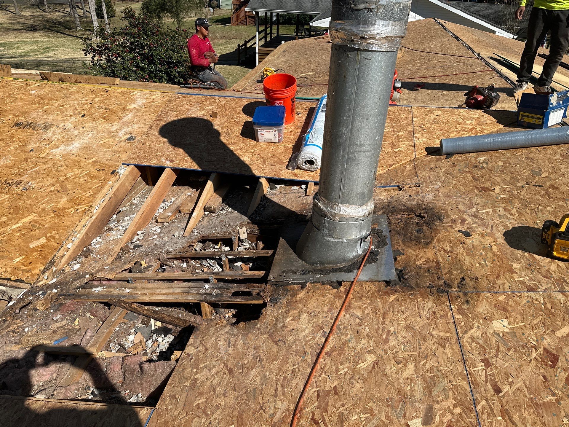 Project in Milledgeville by Aultman Roofing