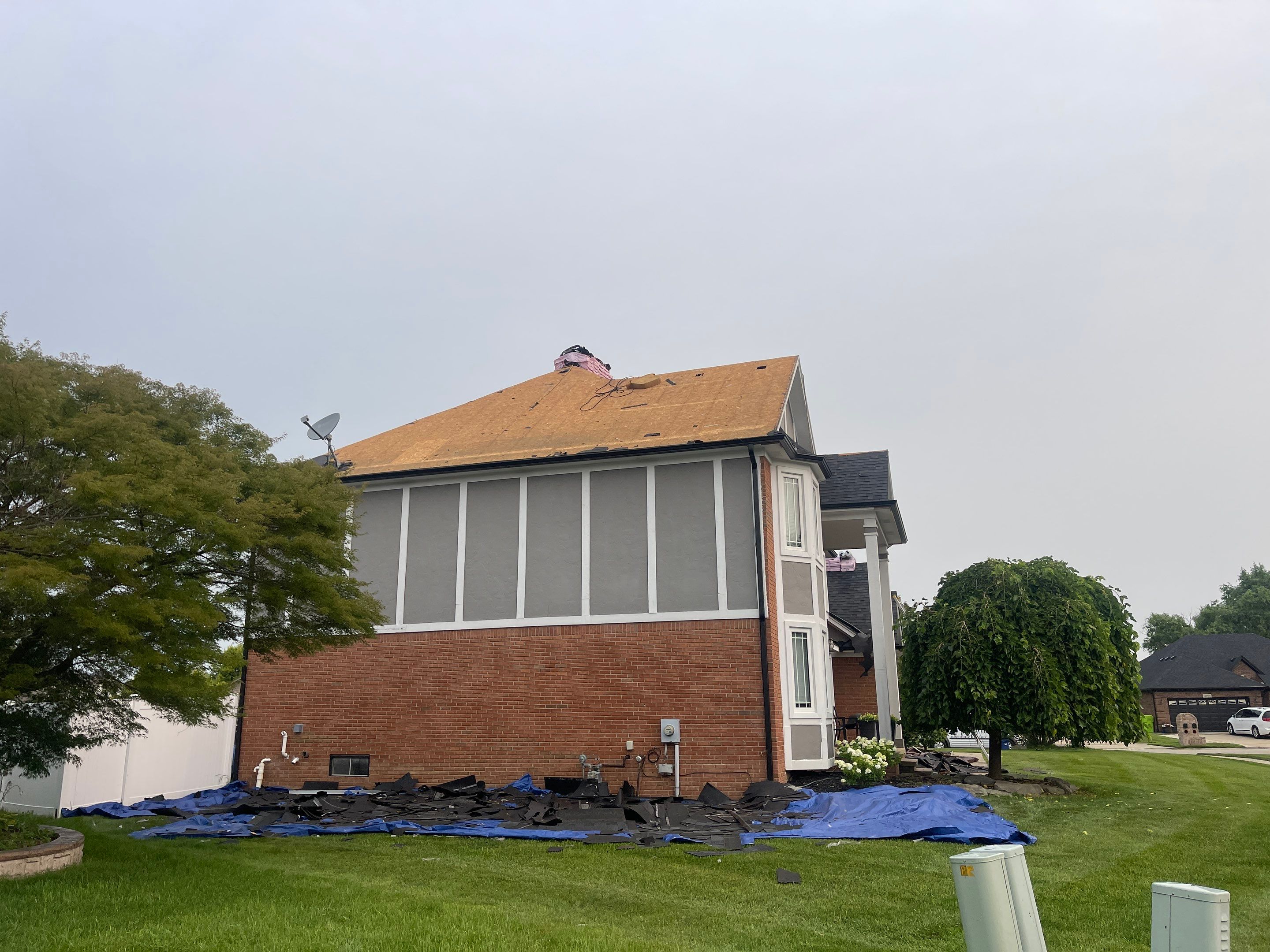 Residential Roofing Installation using Owens Corning Duration Onyx Black by JNR Roofing LLC