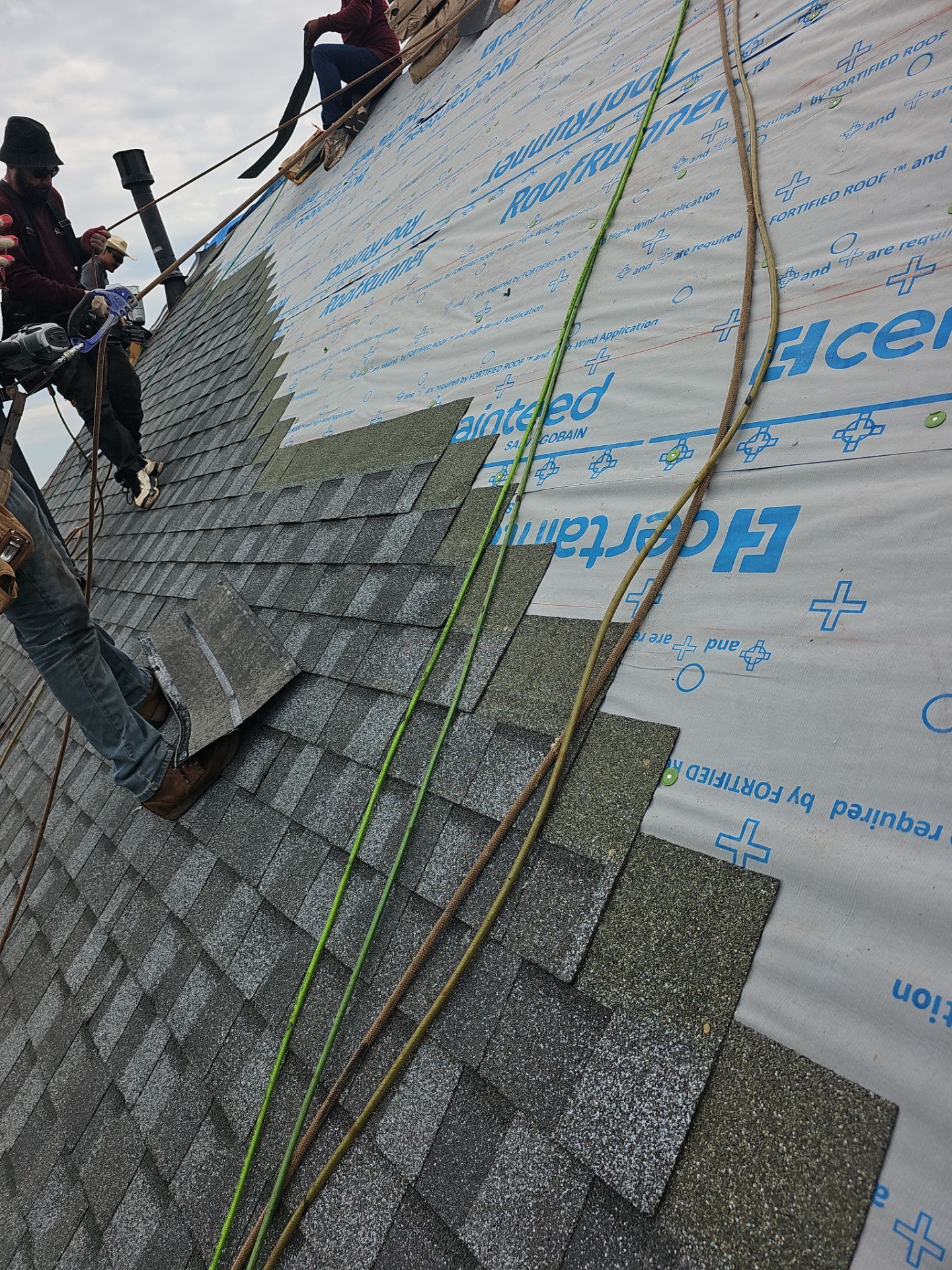 Roof Replacement - Asphalt and EPDM, Soffit, Gutters, Pine  by Winchester Roofing